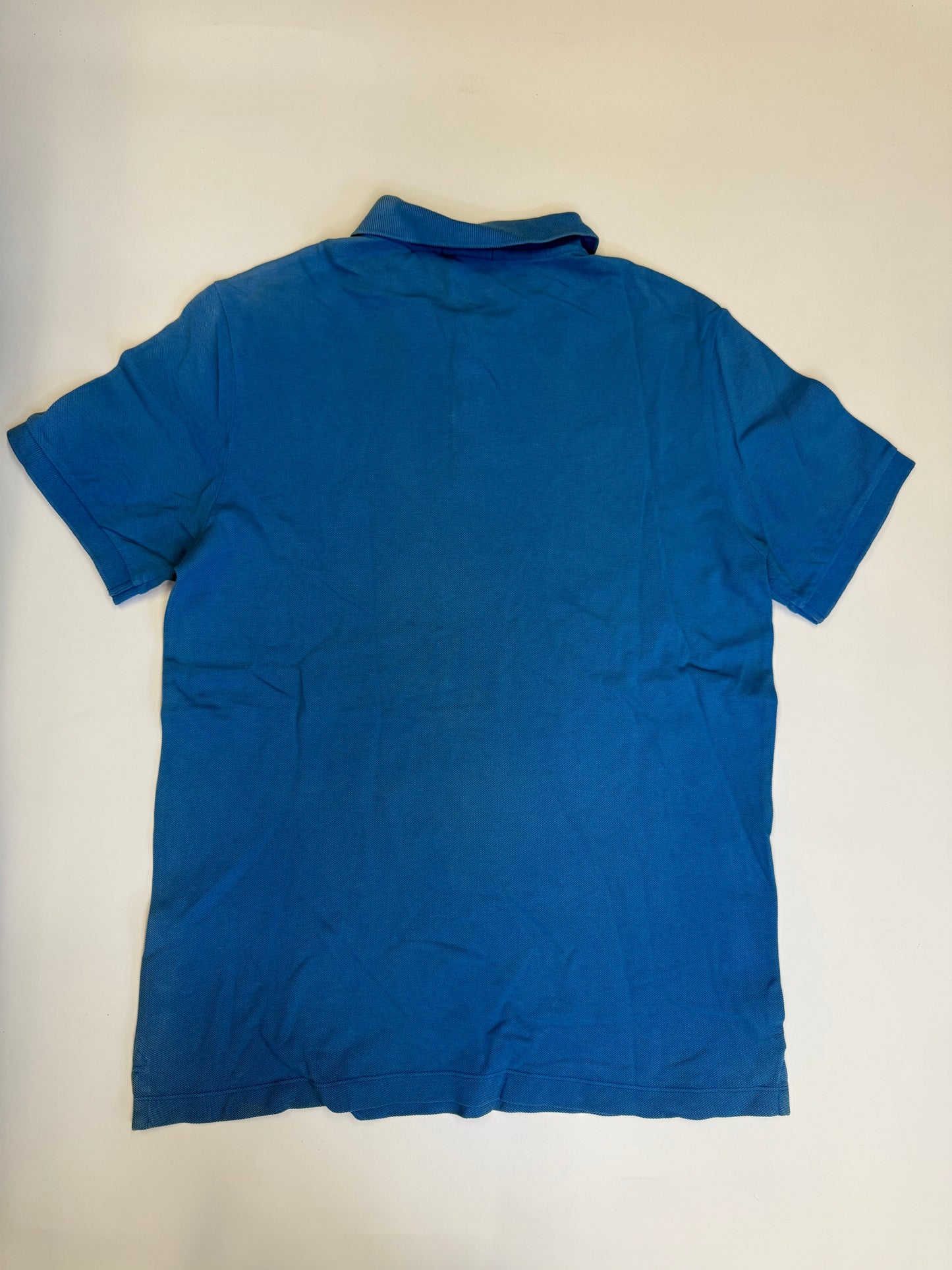 VINTAGE BLUE BURBERRY POLO (L)