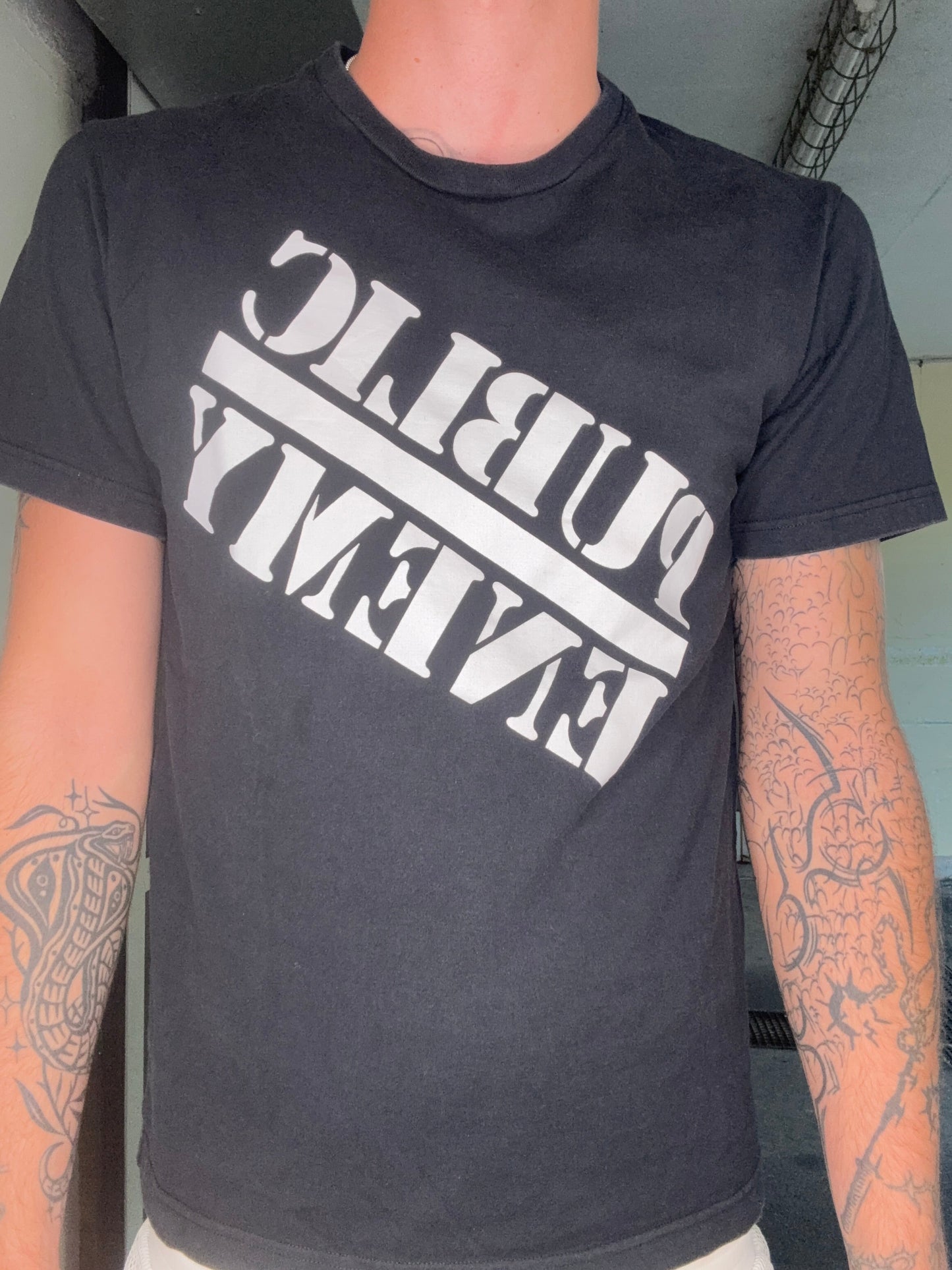 SUPREME X PUBLIC ENEMY TEE – BLACK (M)