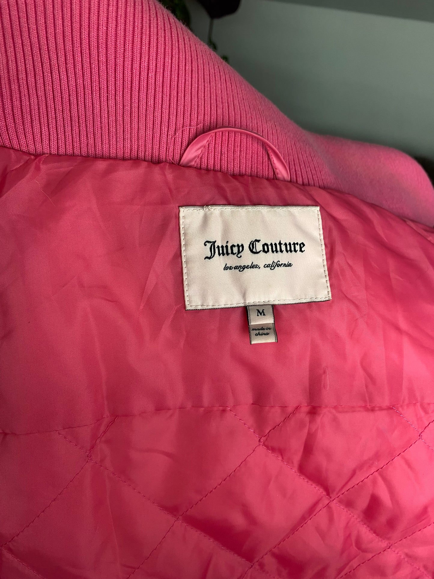 JUICY COUTURE PUFFER PINK (M)