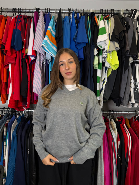 LACOSTE KNIT SWEATER (L)