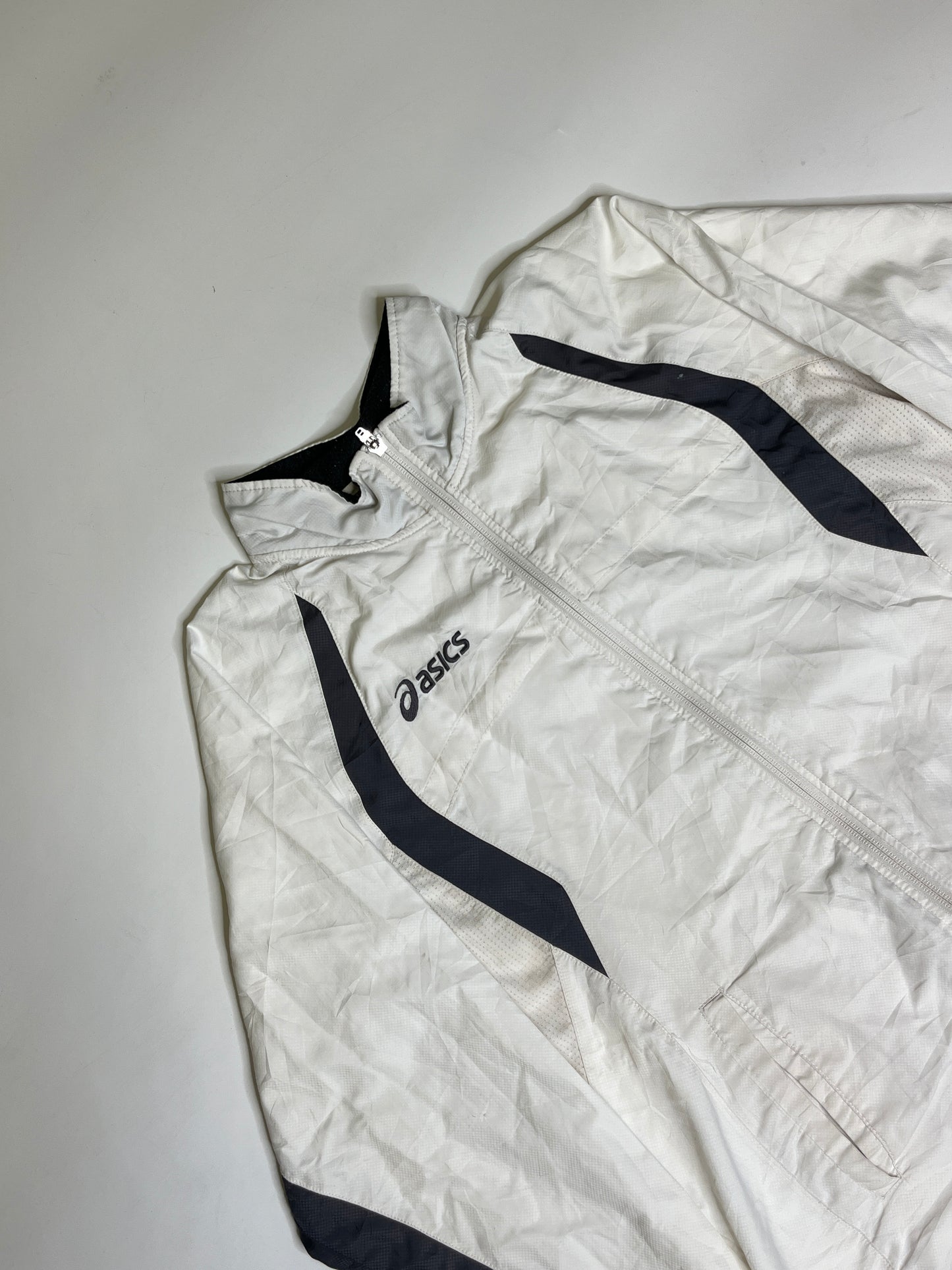 VINTAGE ASICS ZIPPER (M)