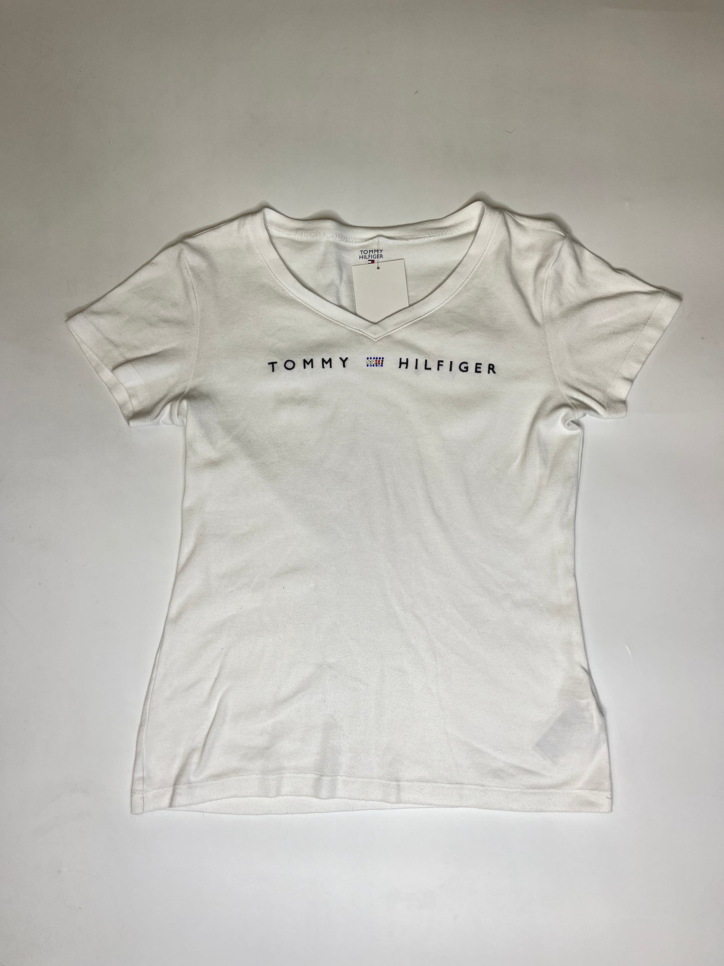 RHINESTONE TOMMY HILFIGER SHIRT (M)