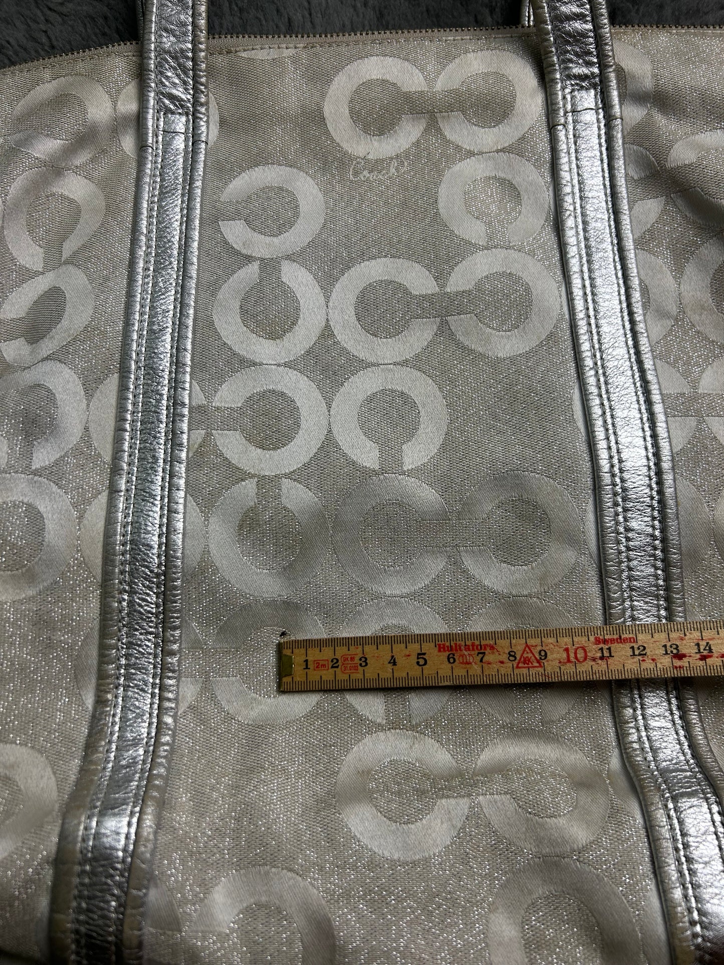 COACH BAG SILVER