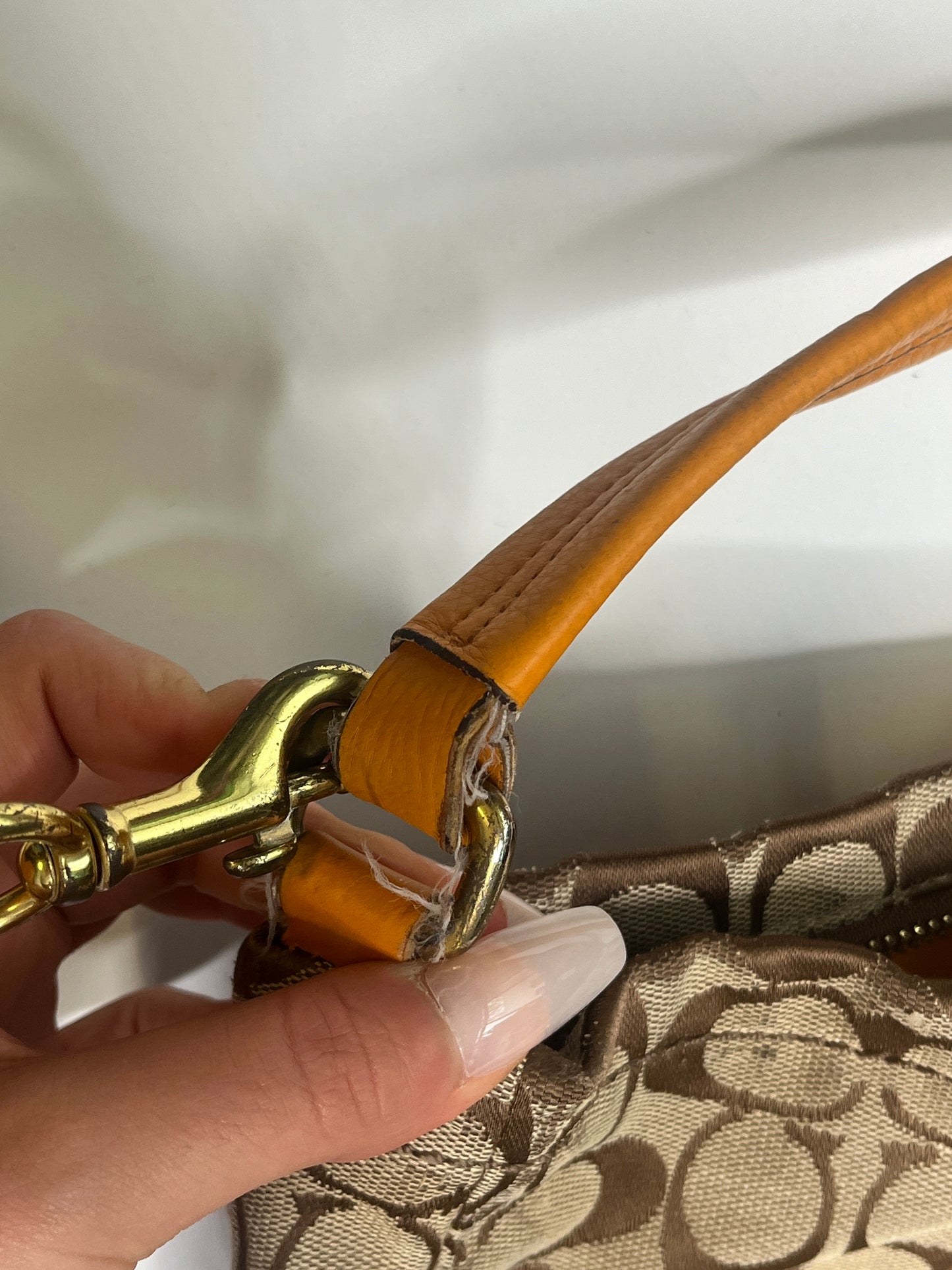 COACH MONOGRAM PURSE