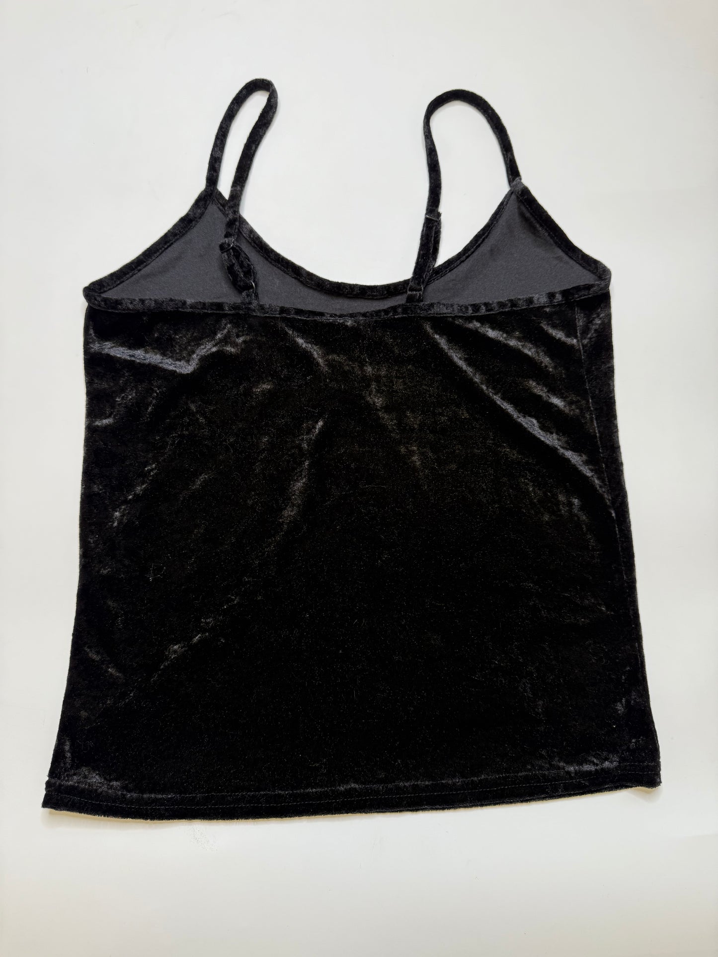 VINTAGE BEBE VELOUR TOP (M)