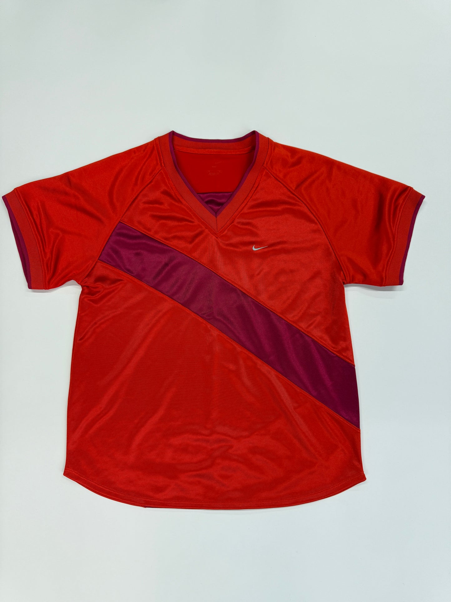 RARE NIKE 2000s SILKY BABY TOP (M)