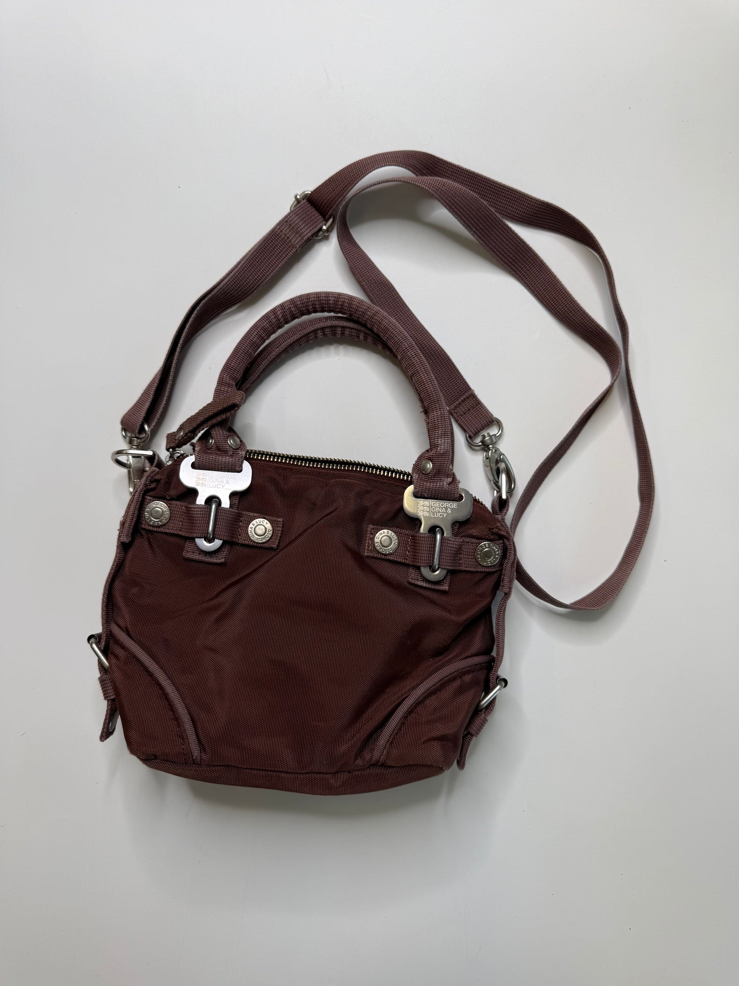 GEORGE GINA & LUCY VINTAGE CROSSBODY BAG "CYN CYN"