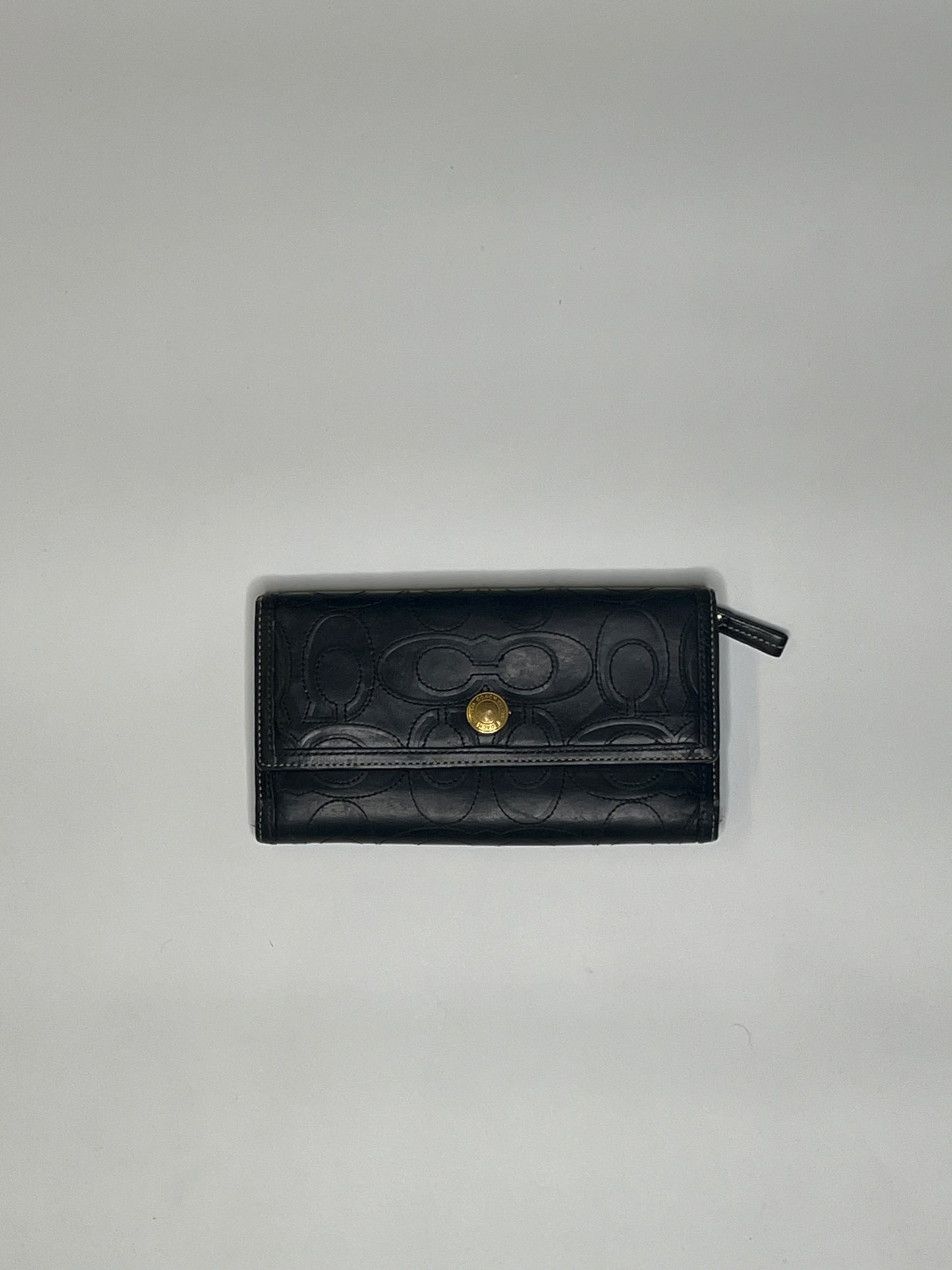 COACH REAL LESTHER WALLET