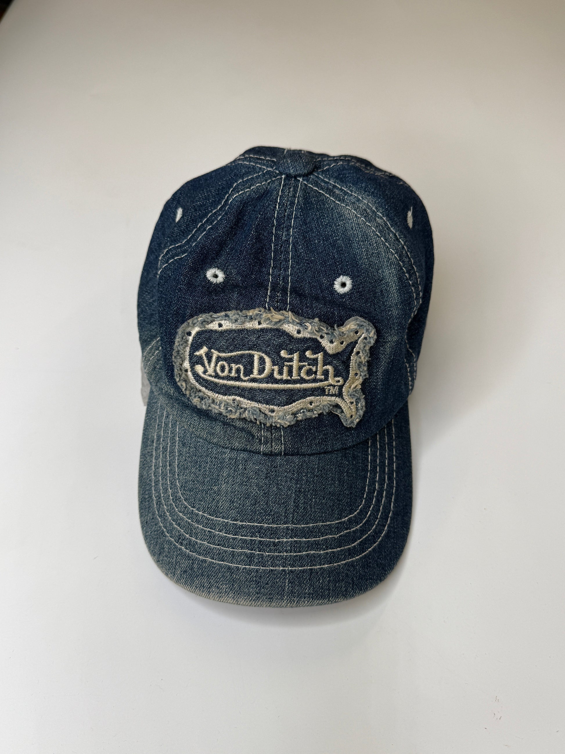 VON DUTCH DENIM VINTAGE CAP
