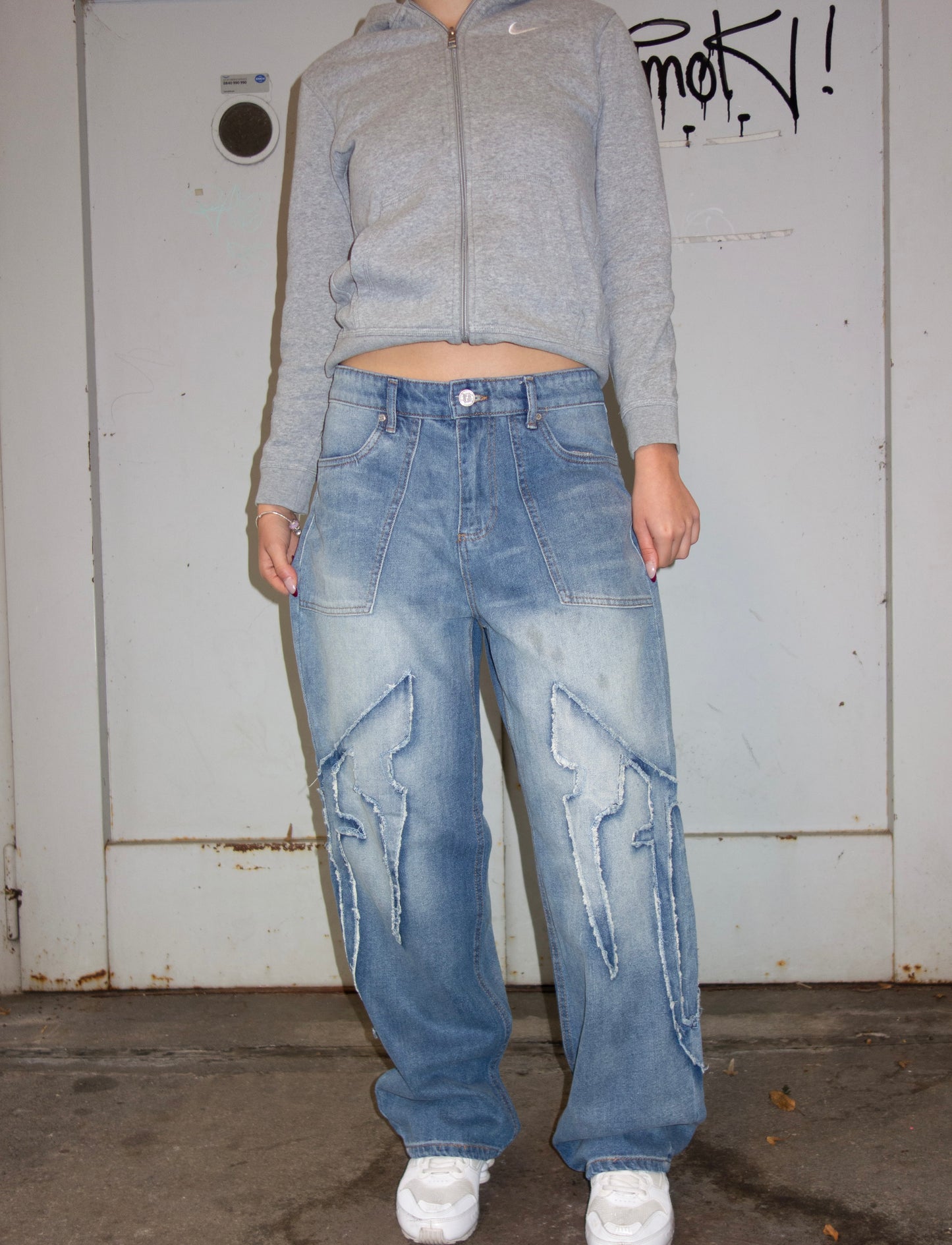 FAVELA BAGGY JEANS (M-L)