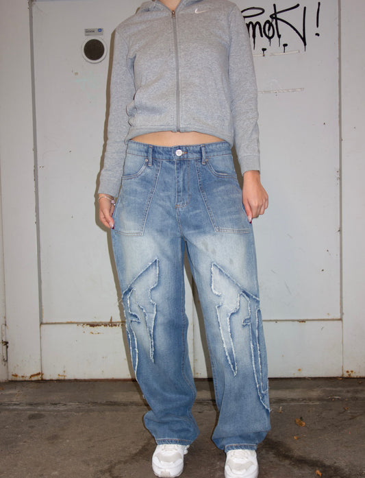 FAVELA BAGGY JEANS (M-L)