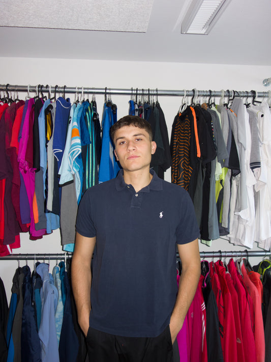 RALPH LAUREN POLO NAVY BLUE (XL)
