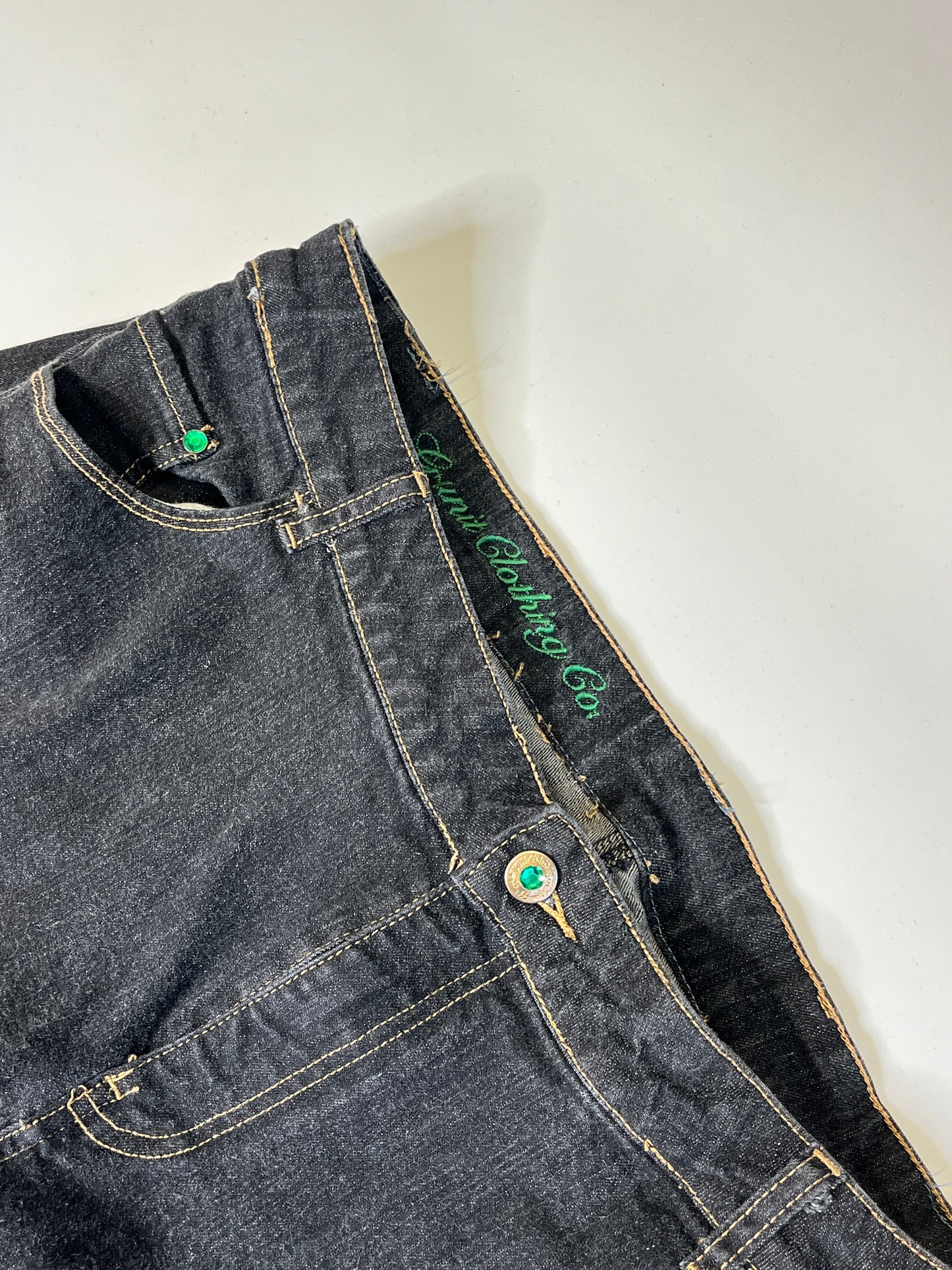 RARE VINTAGE G-UNIT HIP-HOP BAGGY JEANS (~L)