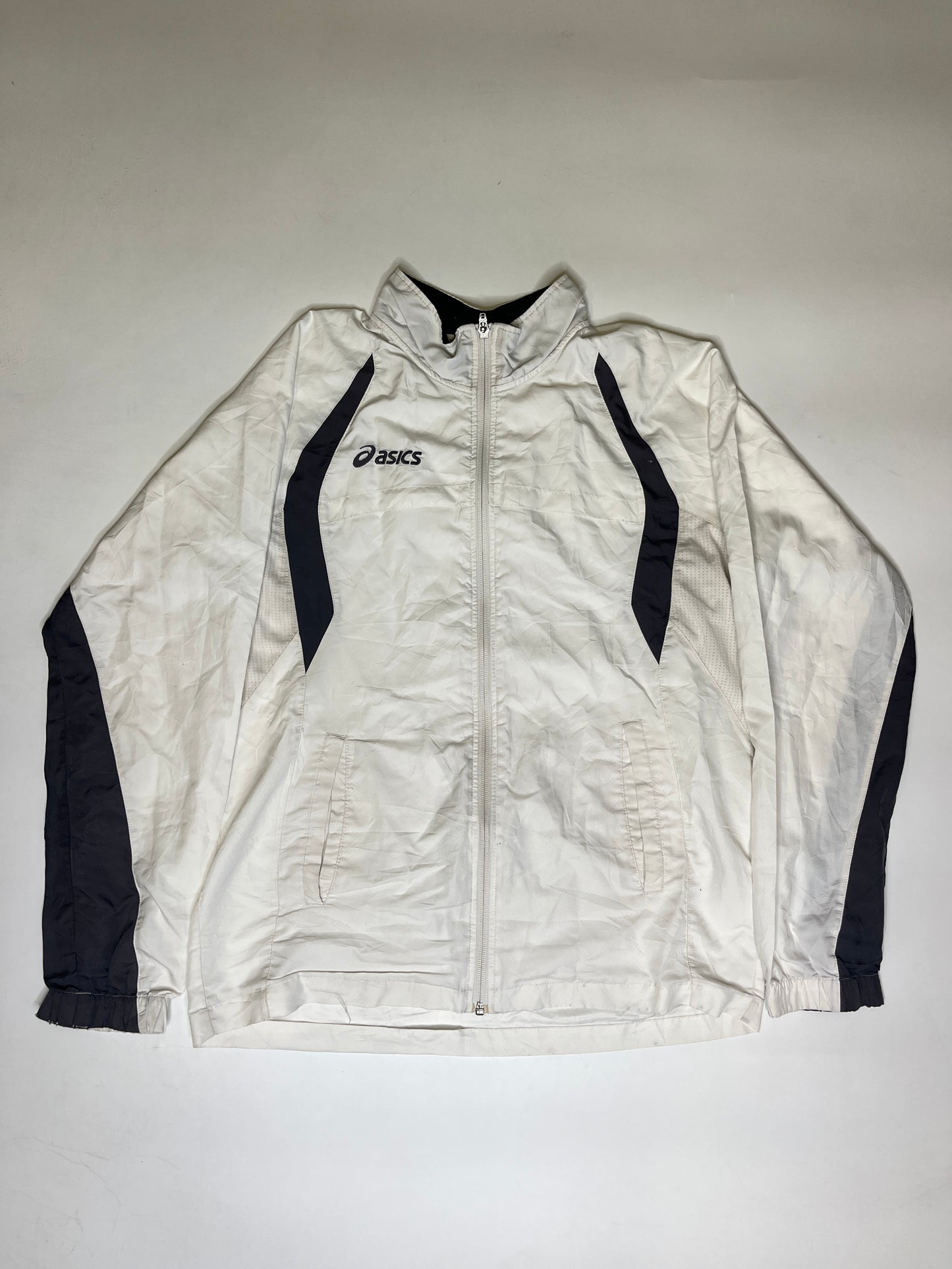 VINTAGE ASICS ZIPPER (M)