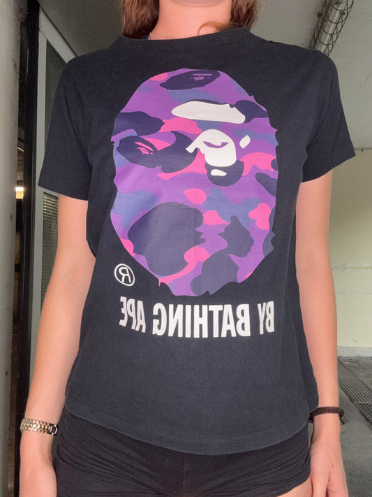BAPE BY BATHING APE TEE – PURPLE PINK CAMO (XS)
