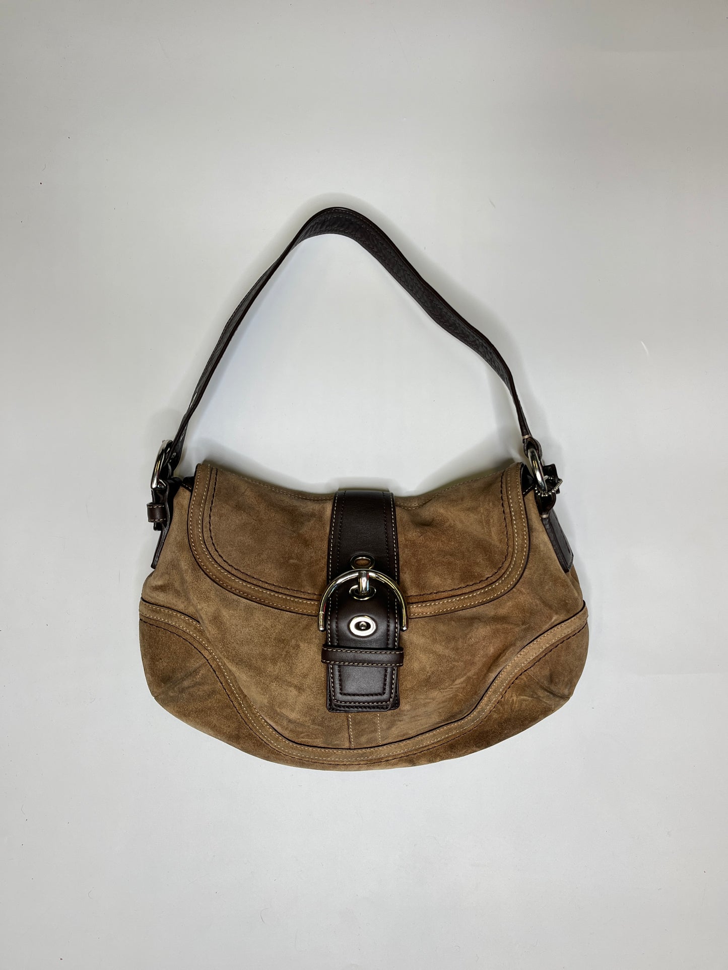 COACH PURSE WILD LEATHER BROWN