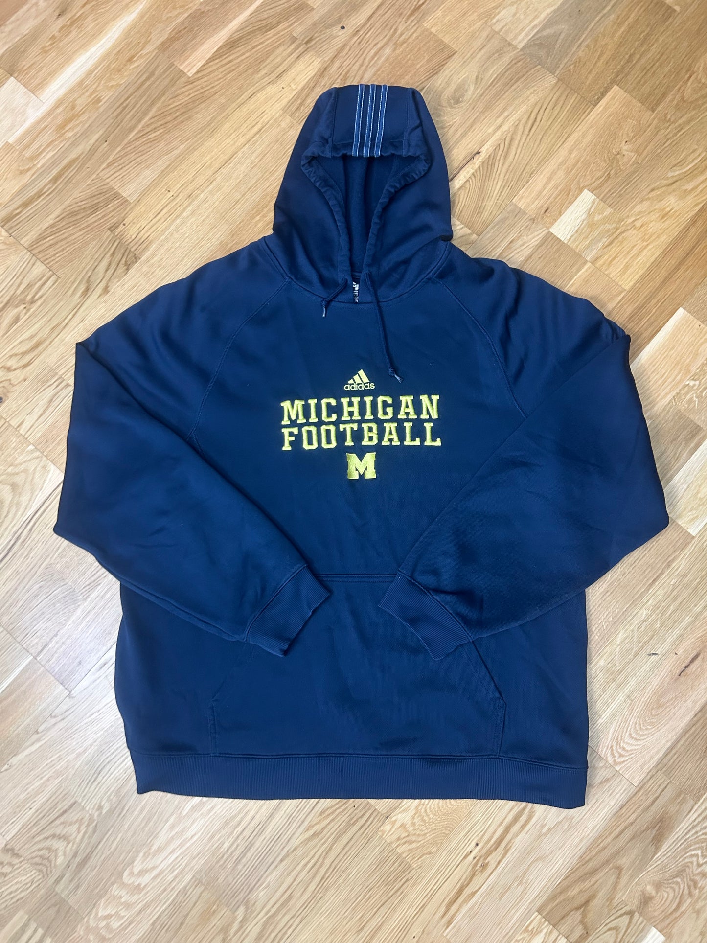 ADIDAS MICHIGAN HOODIE (XXL)