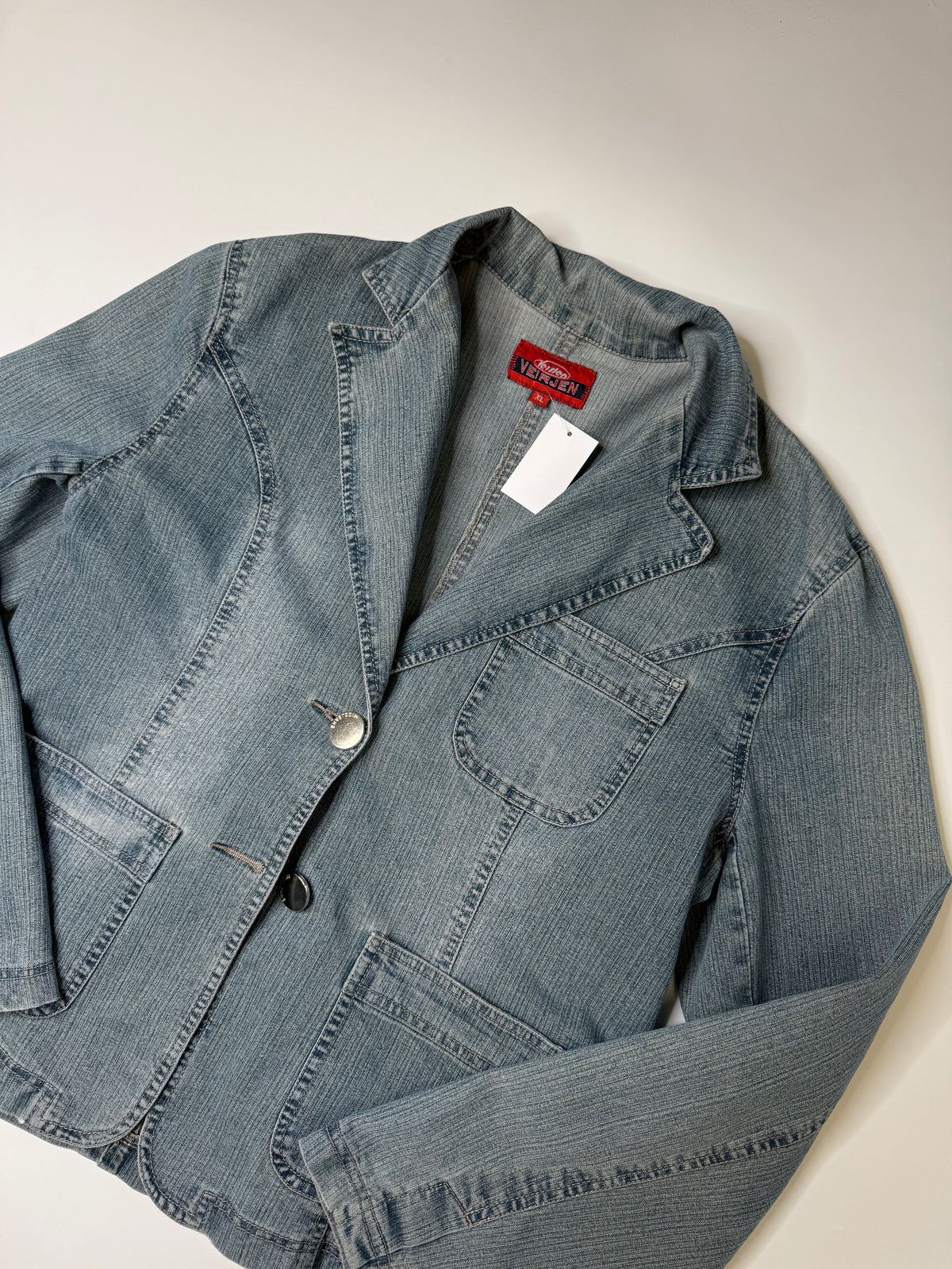 VEIRJEN DENIM BLAZER – LIGHT BLUE (XL)