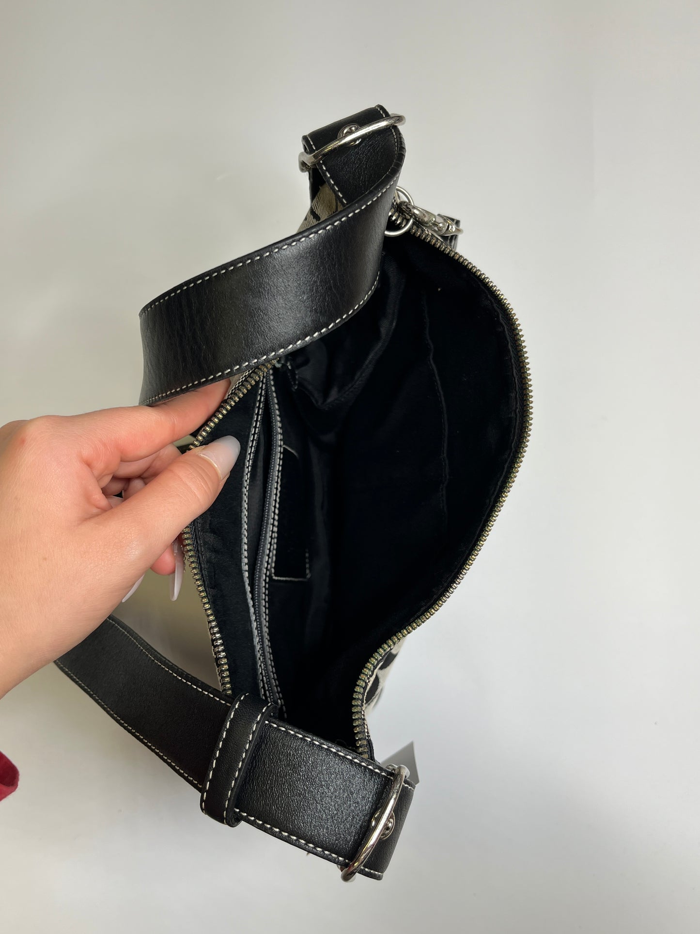 COACH MONOGRAM LEATHER PURSE