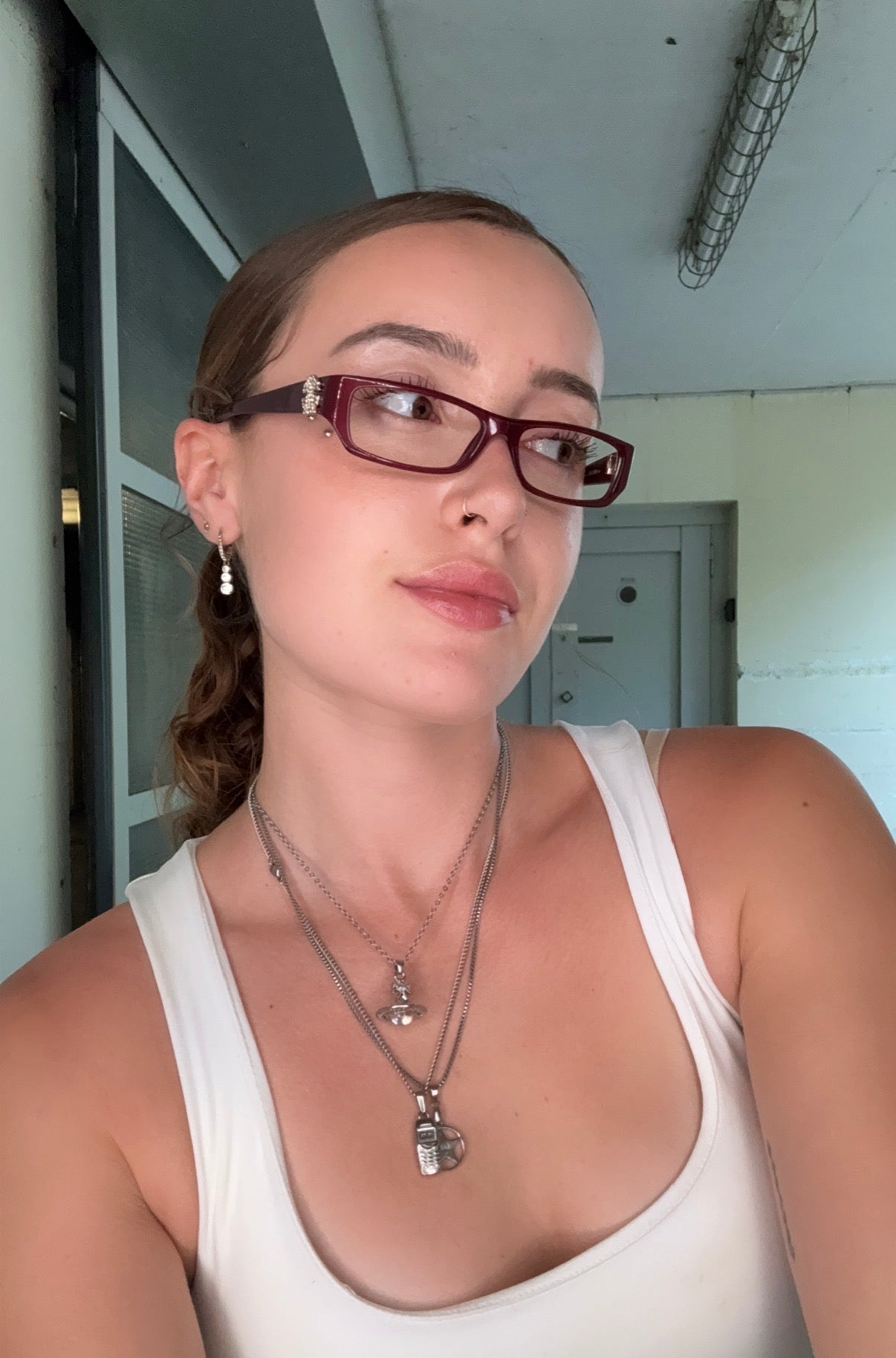 ROBERTO CAVALLI VINTAGE CRYSTAL RC LOGO EYEGLASSES