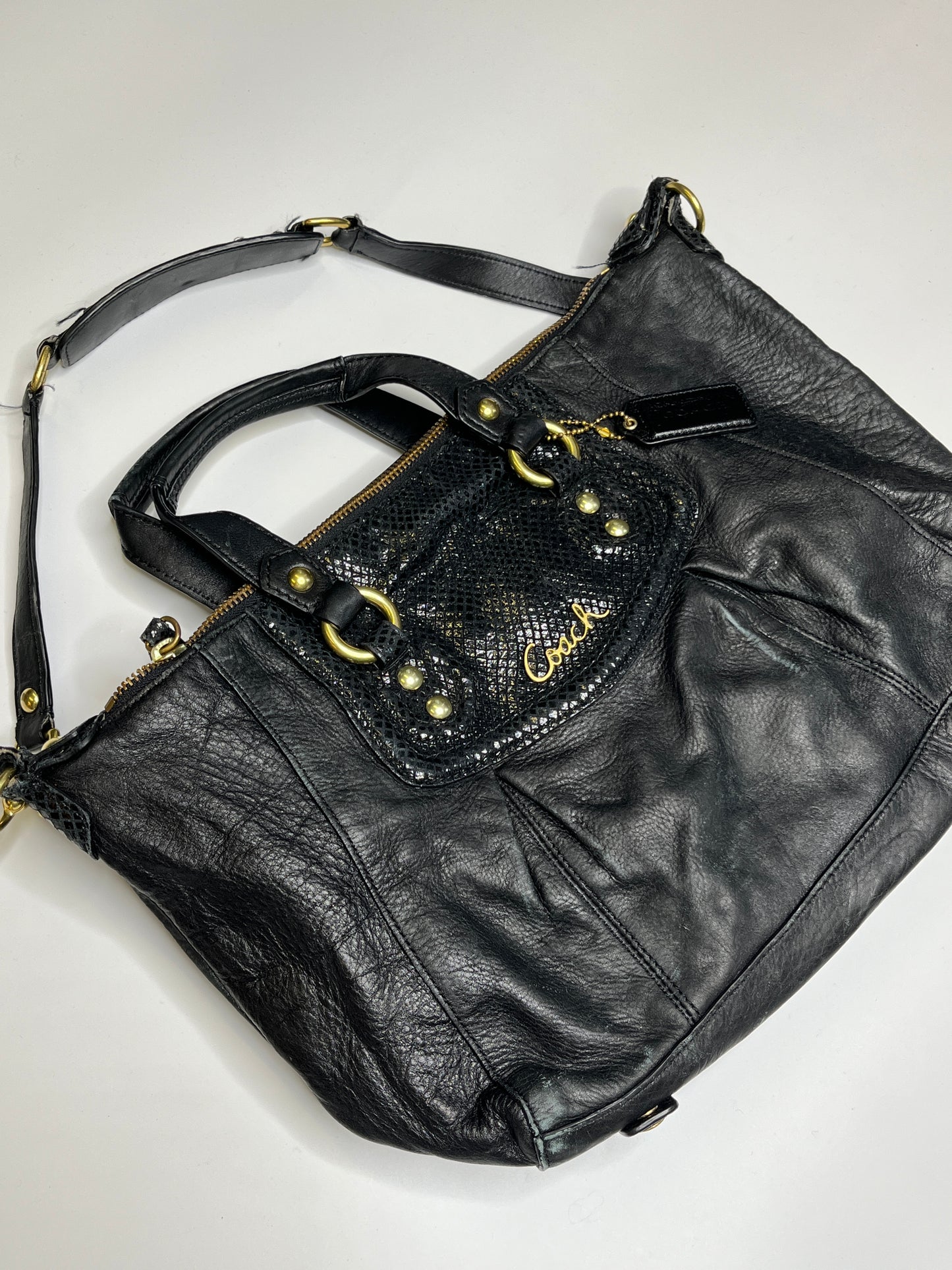 GENUINE LEATHER COACH PURSE