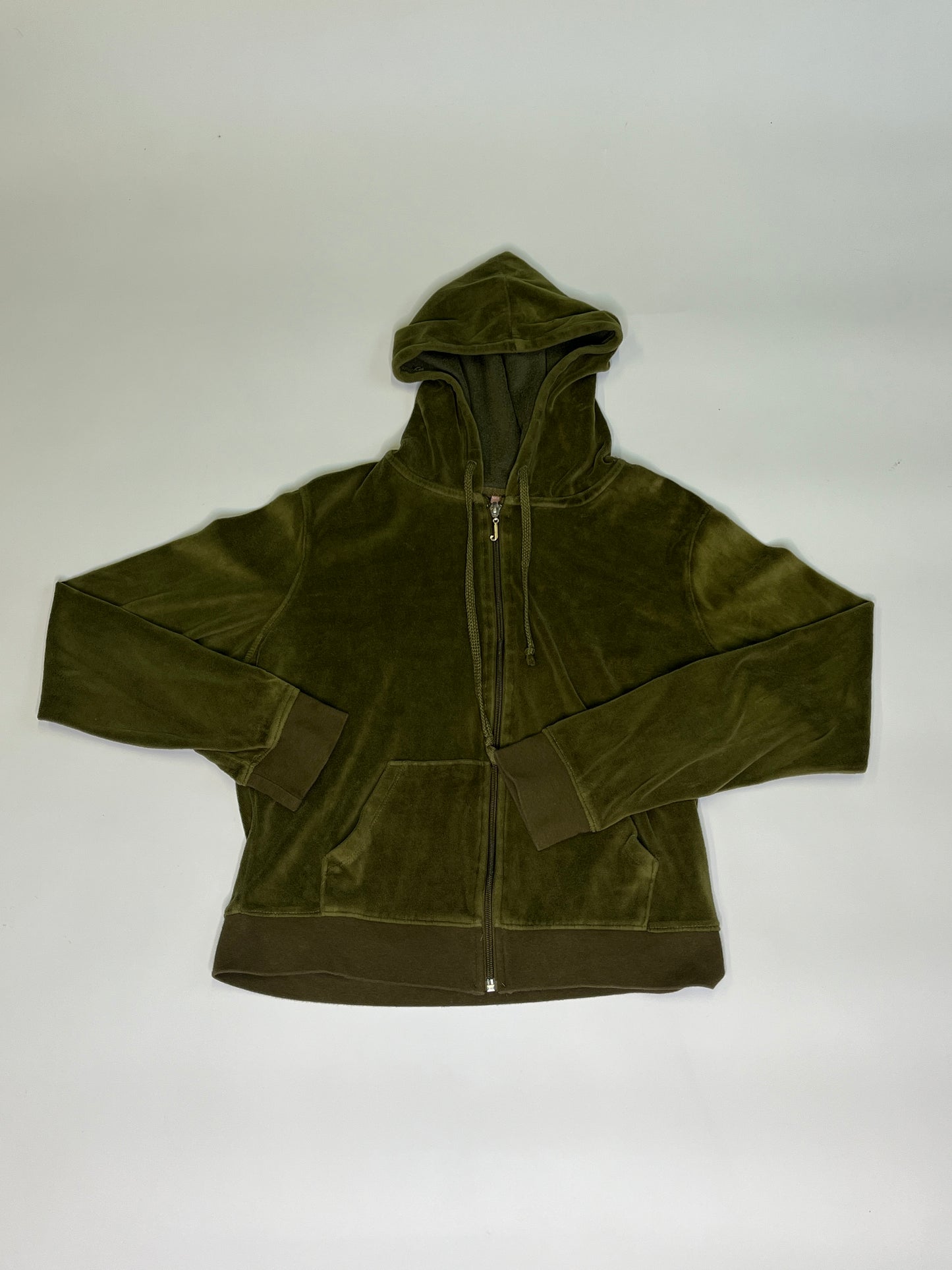 JUICY COUTURE ZIPPER GREEN 2000s (M)