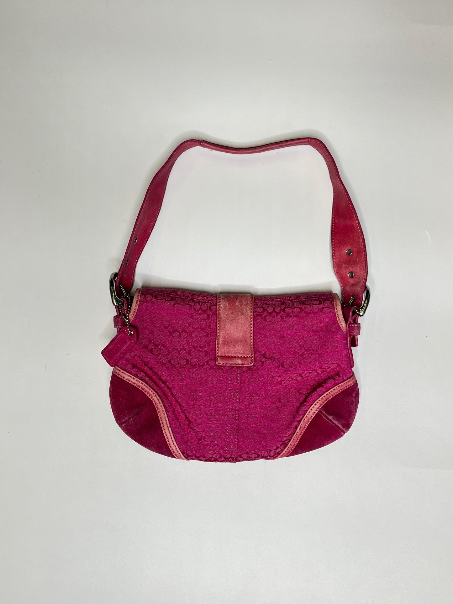 COACH MINI MONOGRAM PURSE PINK