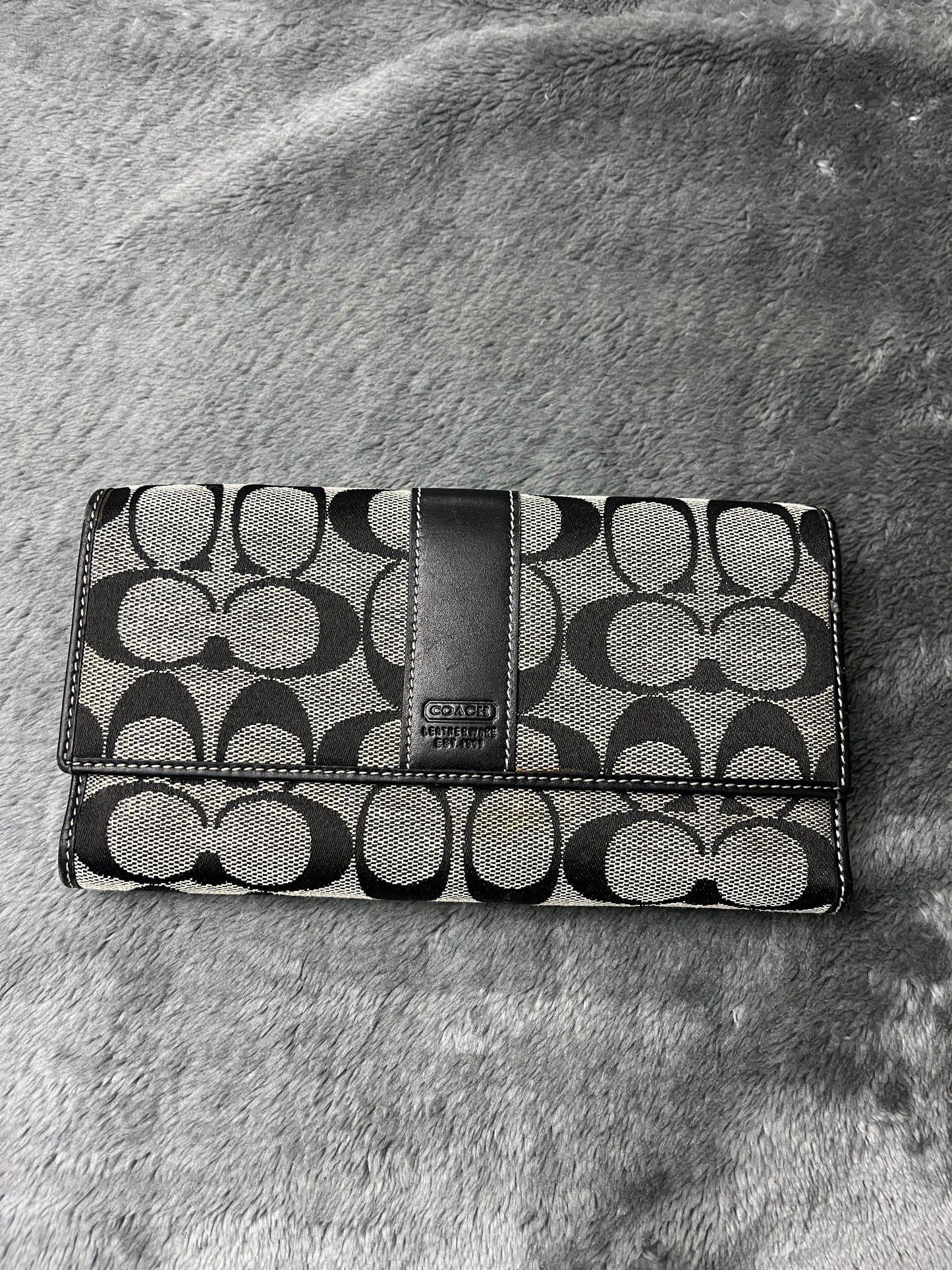 COACH WALLET MONOGRAM