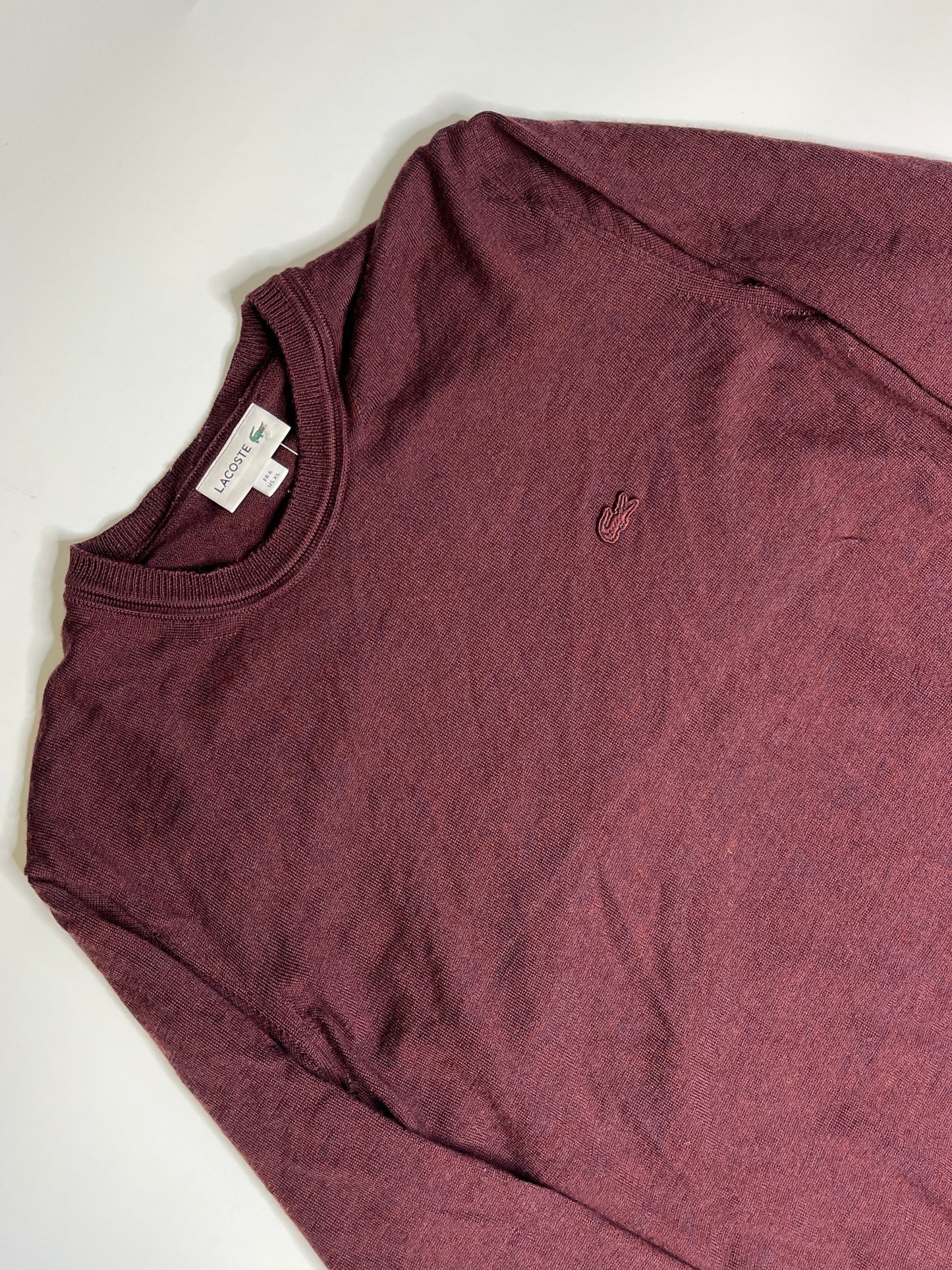 LACOSTE KNIT SWEATER (XL)