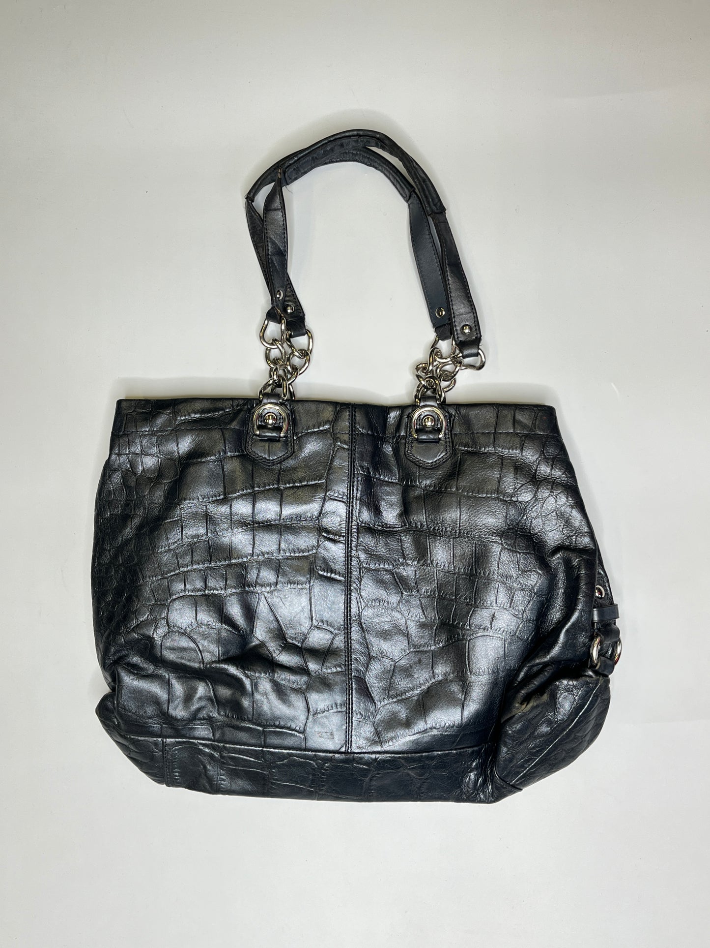 COACH PURSE SHINY CROC