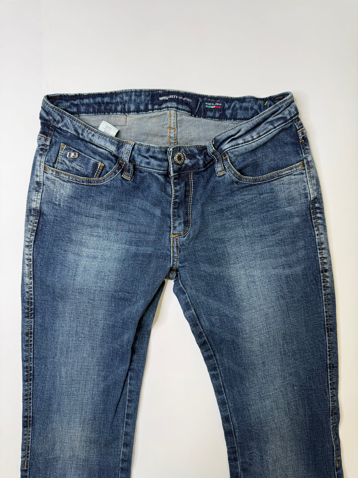 MISS SIXTY FLARED JEANS MEDIUM BLUE (28)