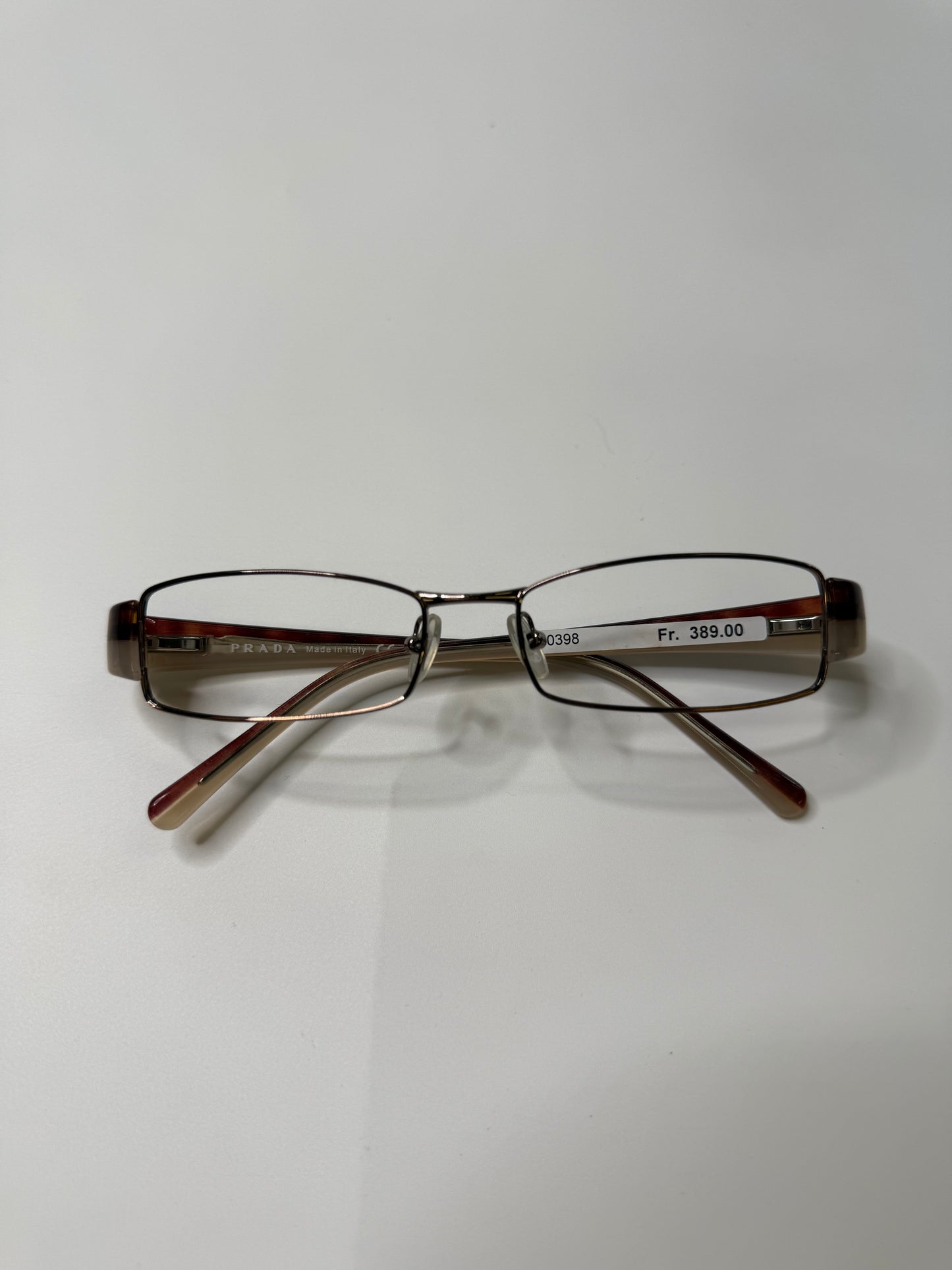 PRADA VINTAGE SILVER OMBRÉ EYEGLASSES