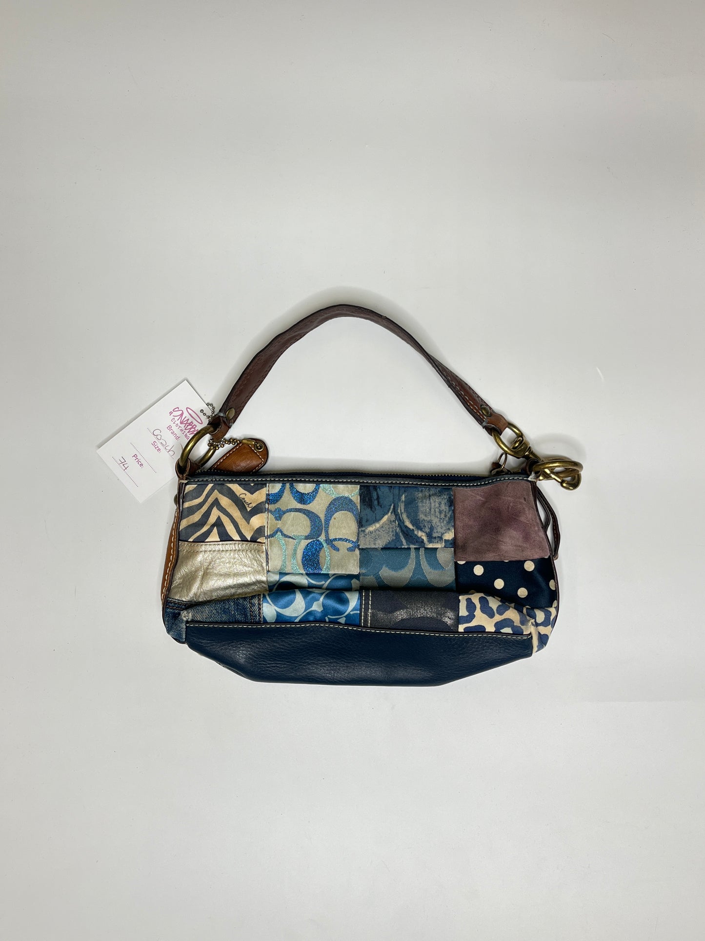 PATCHWORK LEATHER COACH PURSE