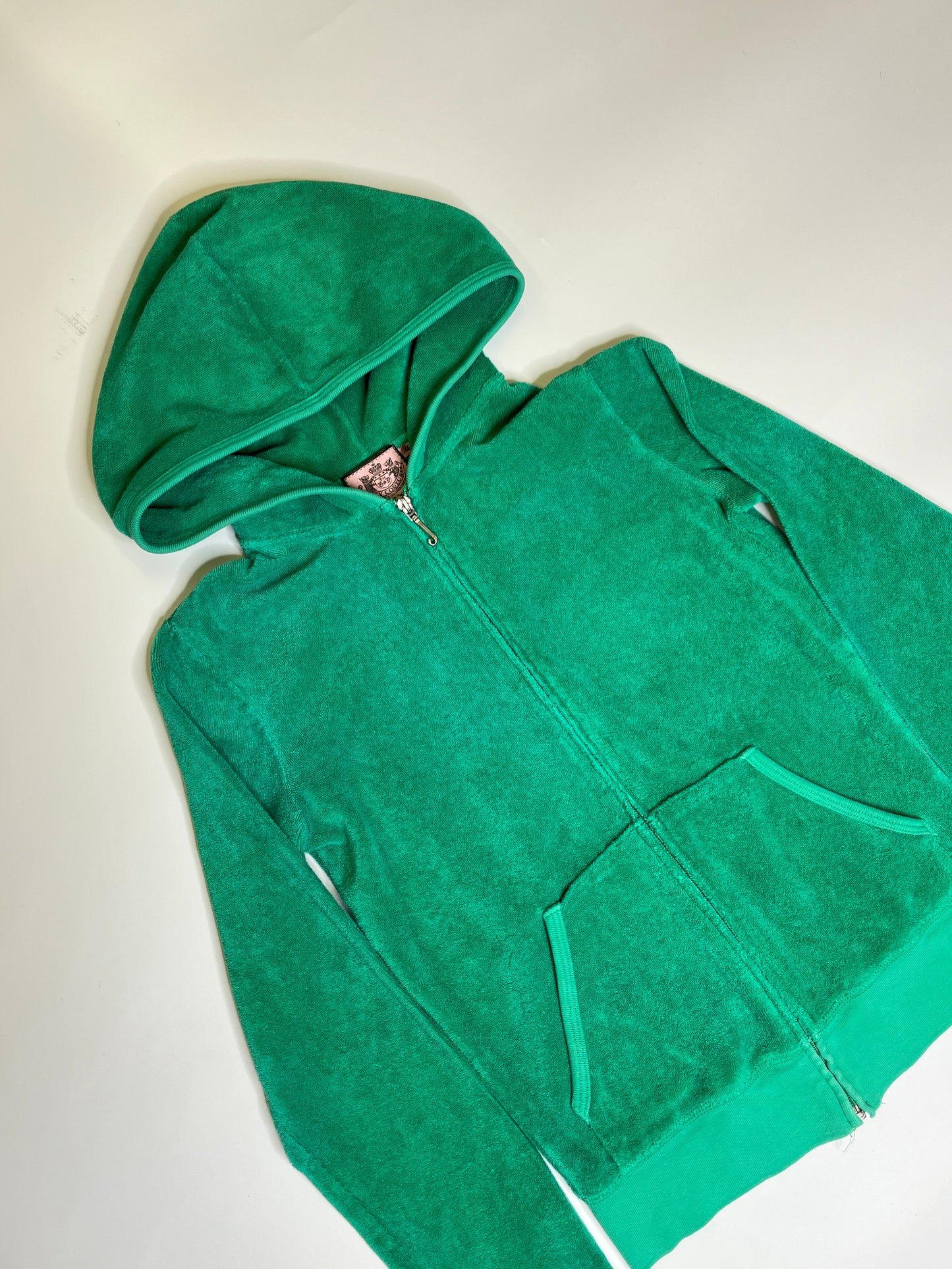 JUICY COUTURE ZIPPER GREEN 2000s (S)