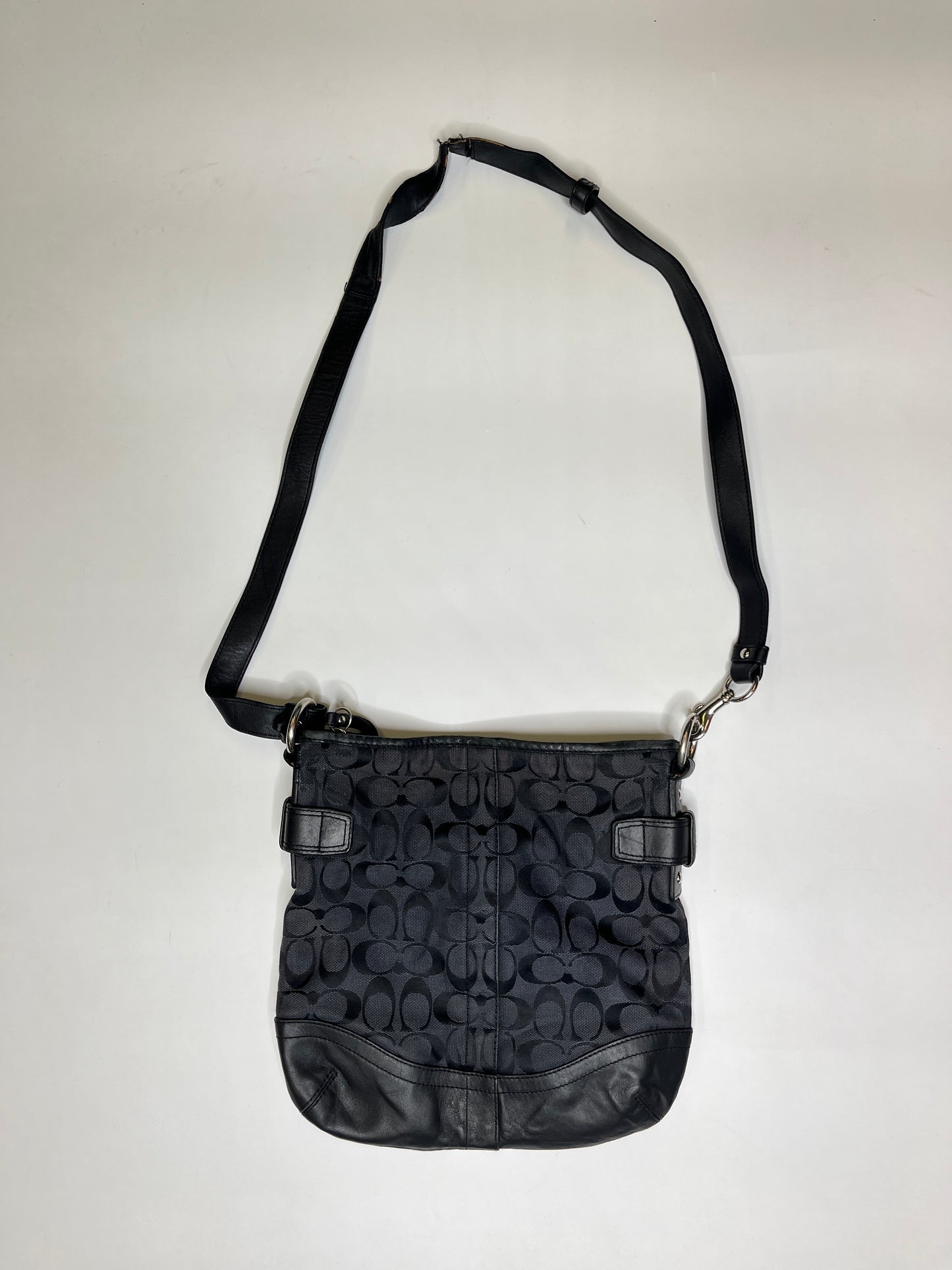 COACH MONOGRAM LEATHER PURSE