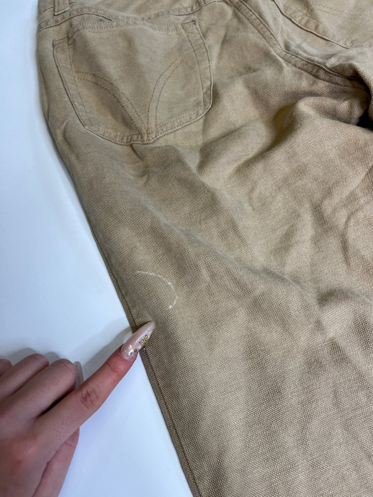 D&G FLARED JEANS SAND (S-M)