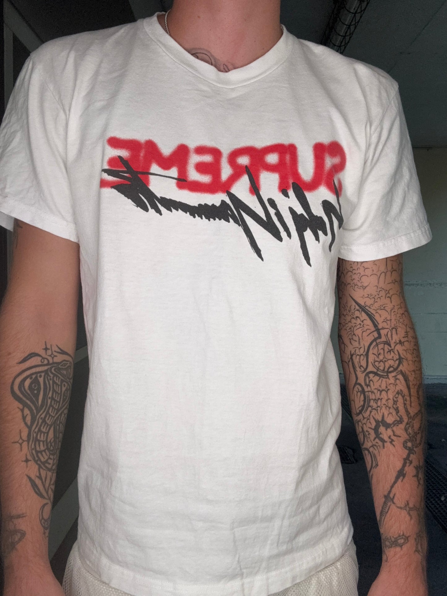 SUPREME X YOHJI YAMAMOTO TEE – WHITE (M)