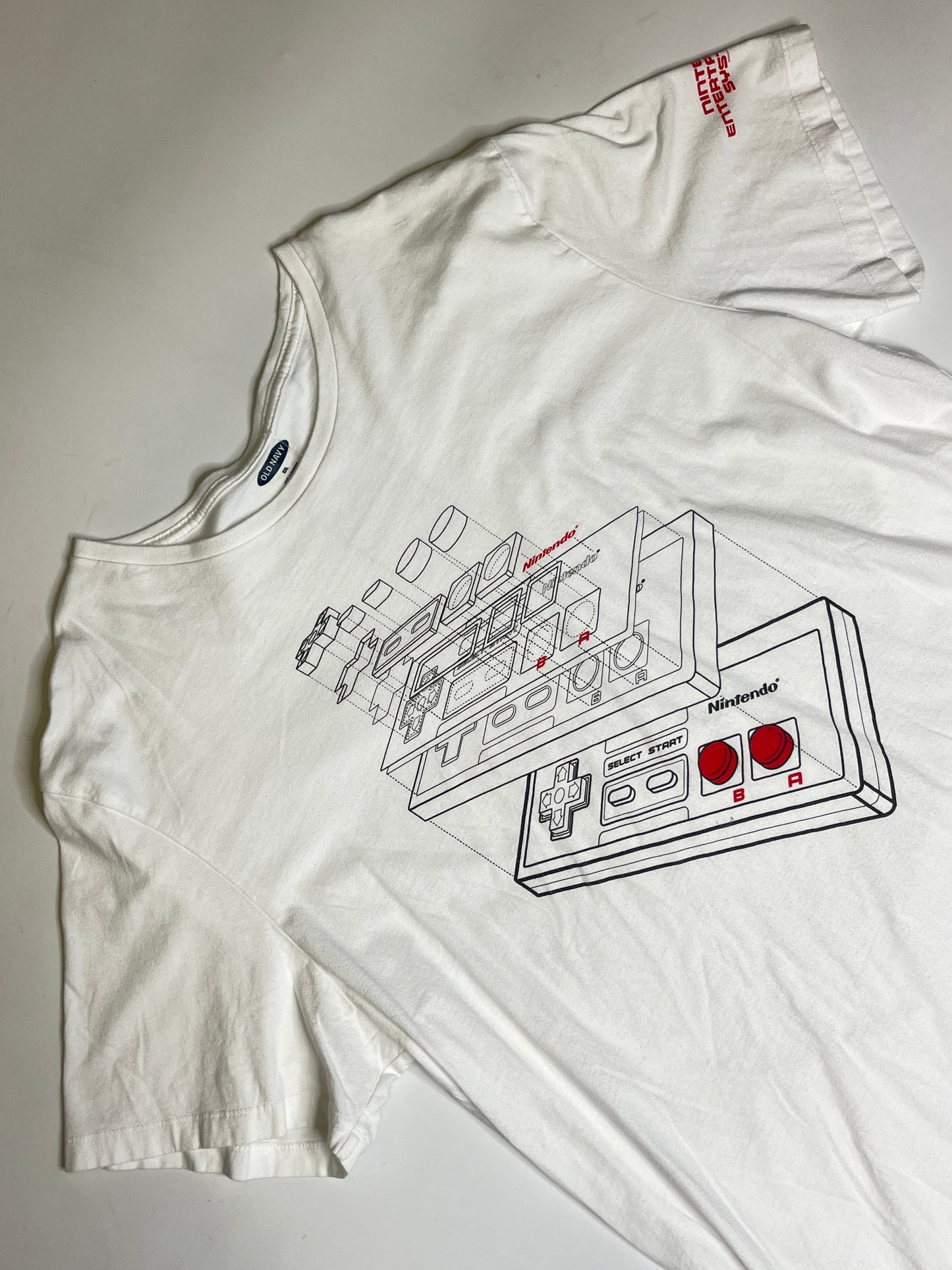 VINTAGE NINTENDO GRAPHIC T-SHIRT (XL)