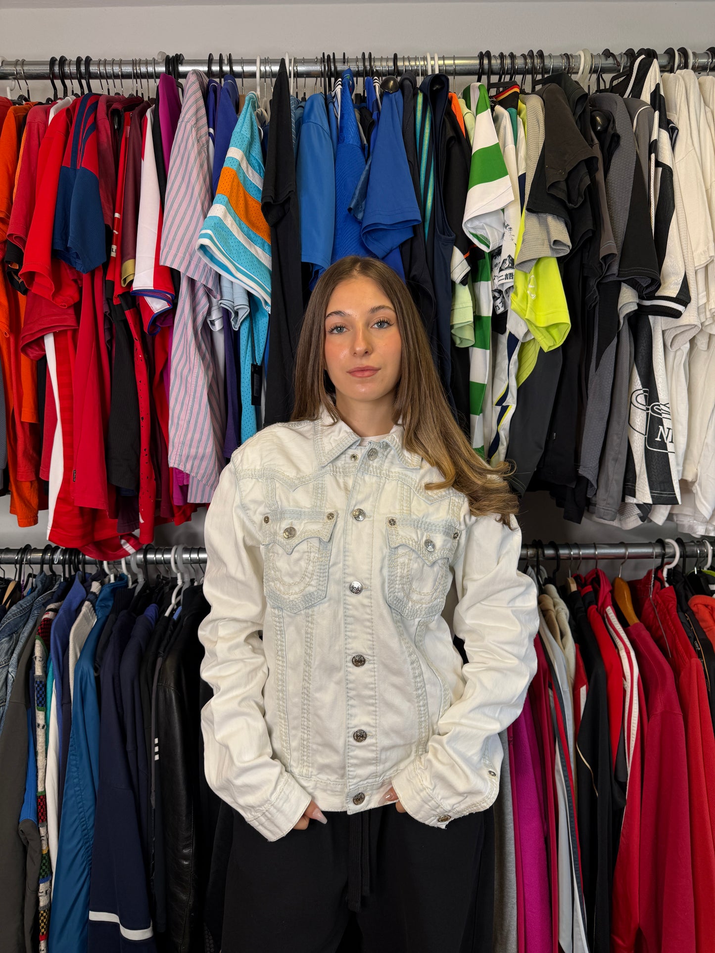 TRUE RELIGION JEANS JACKET (XL)