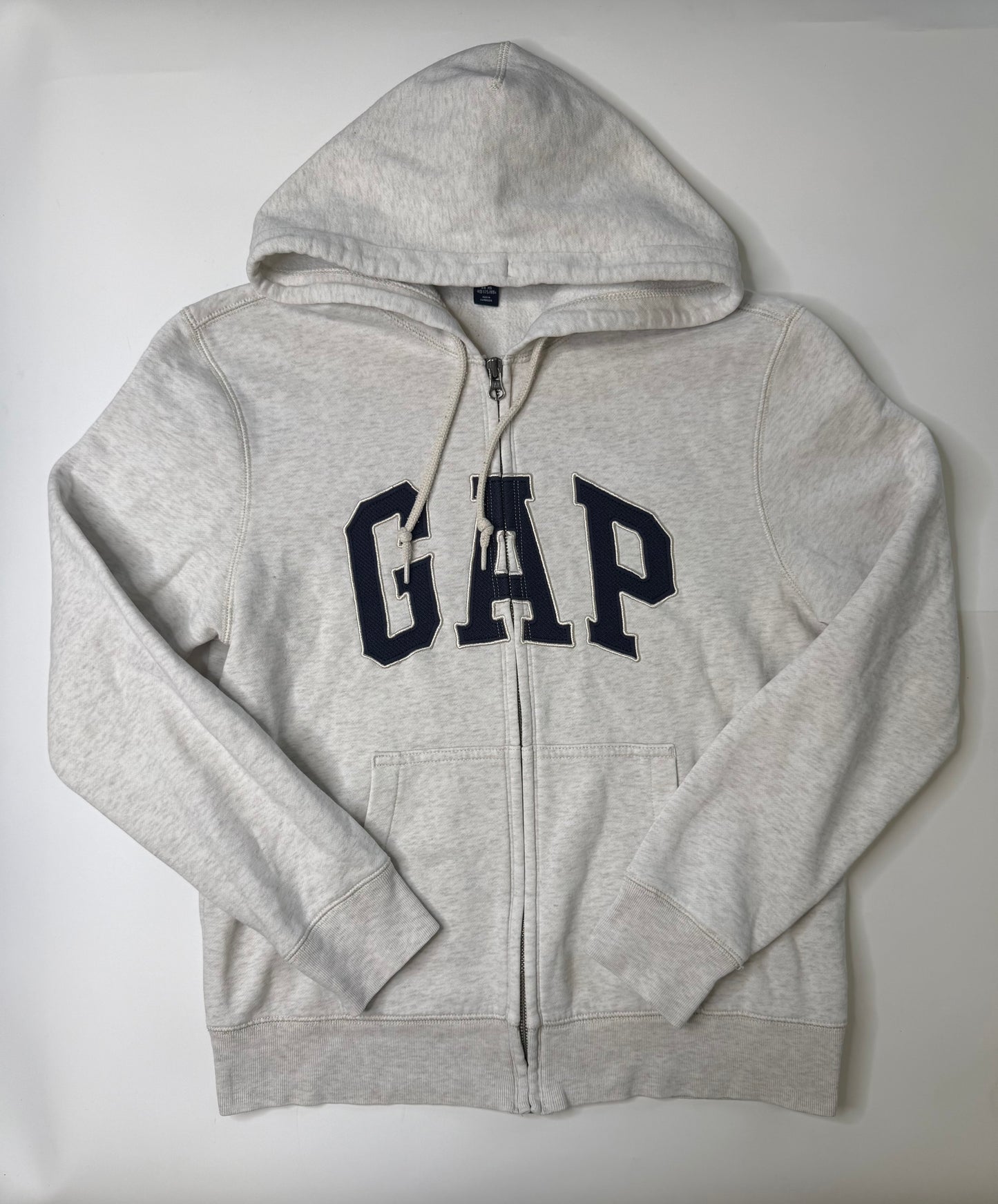 GAP VINTAGE ARCH LOGO ZIP HOODIE
