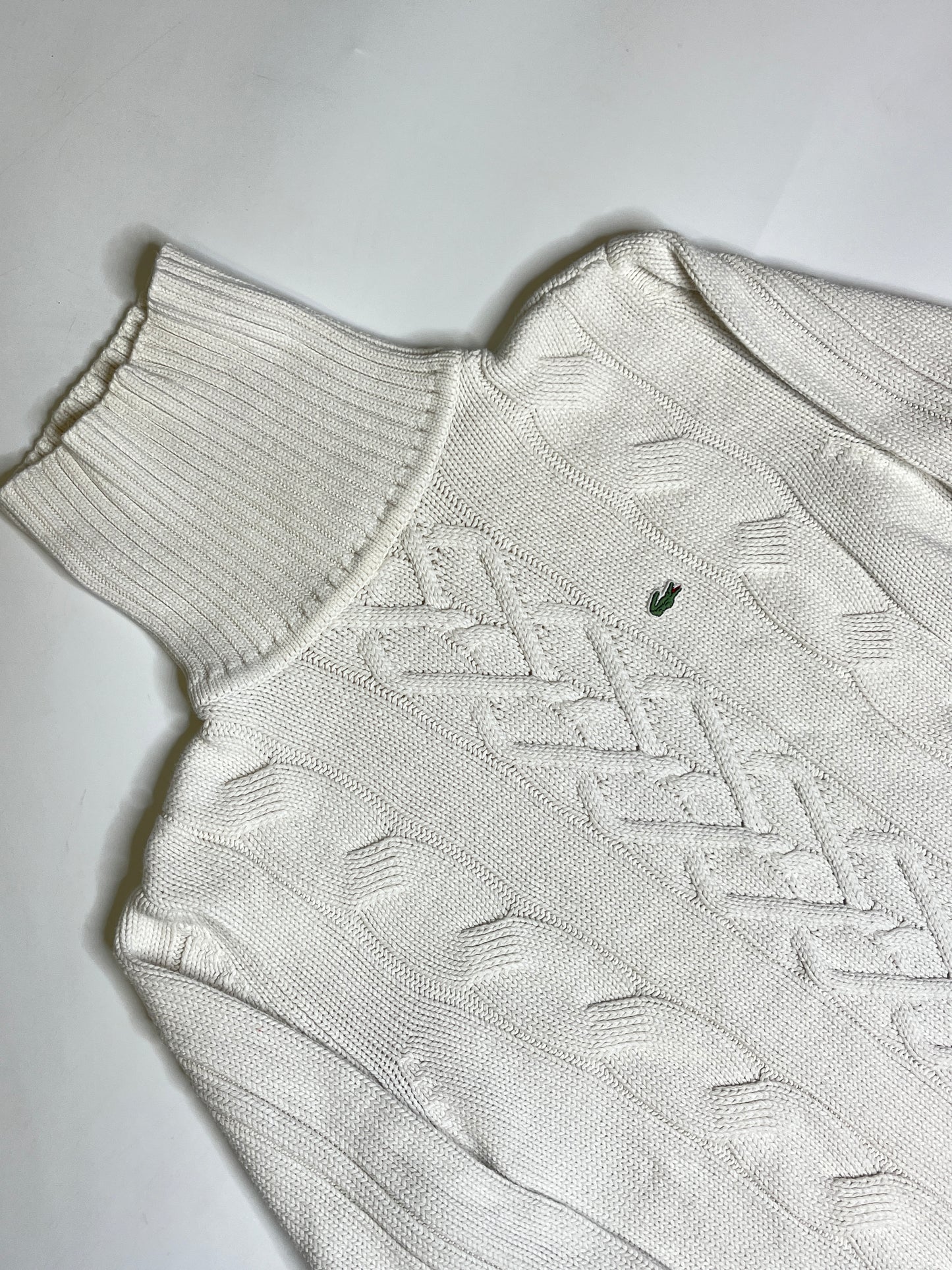 LACOSTE KNIT TURTLENECK SWEATER (~S)