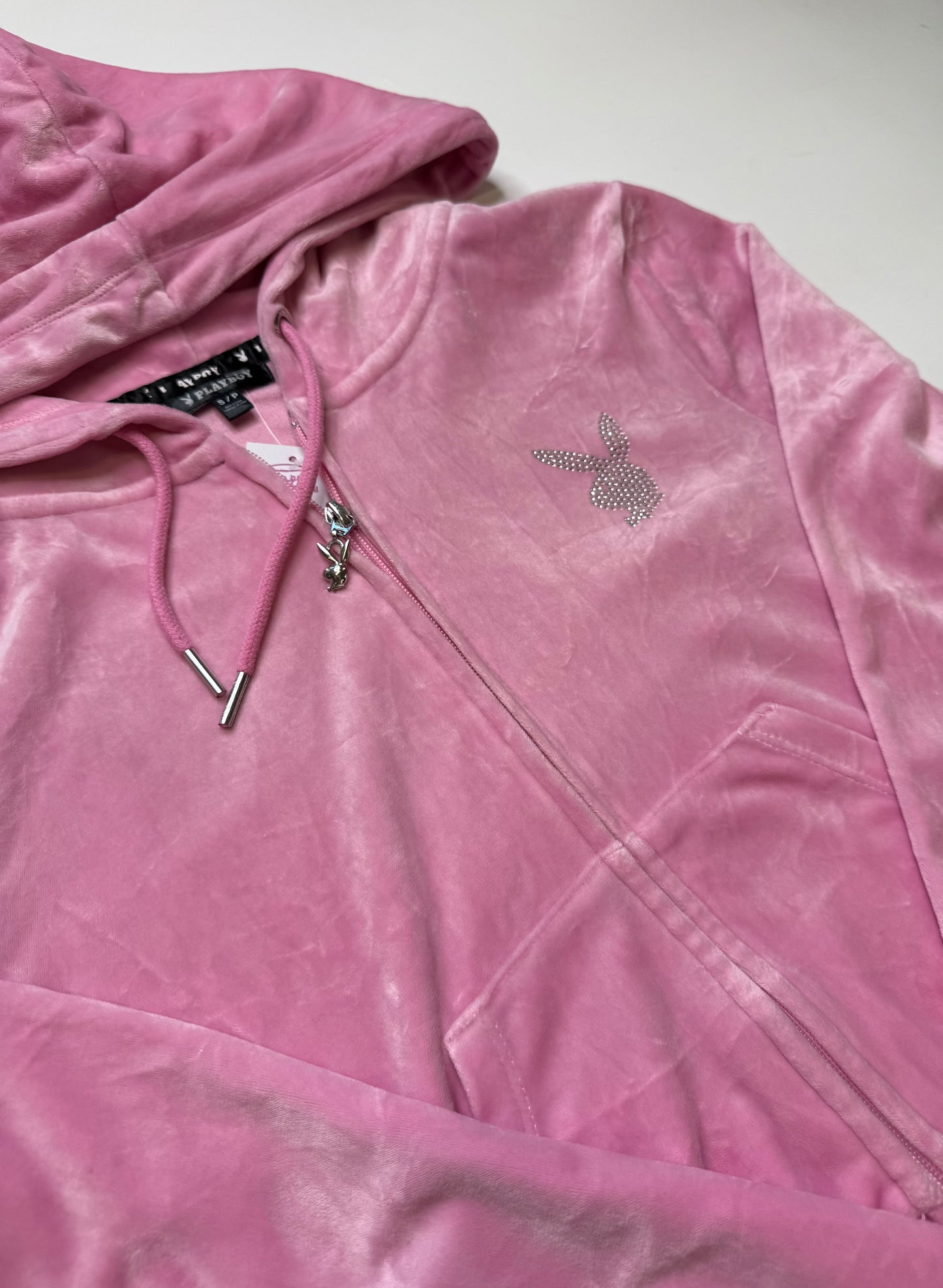 VINTAGE PLAYBOY VELOUR ZIPPER (S)
