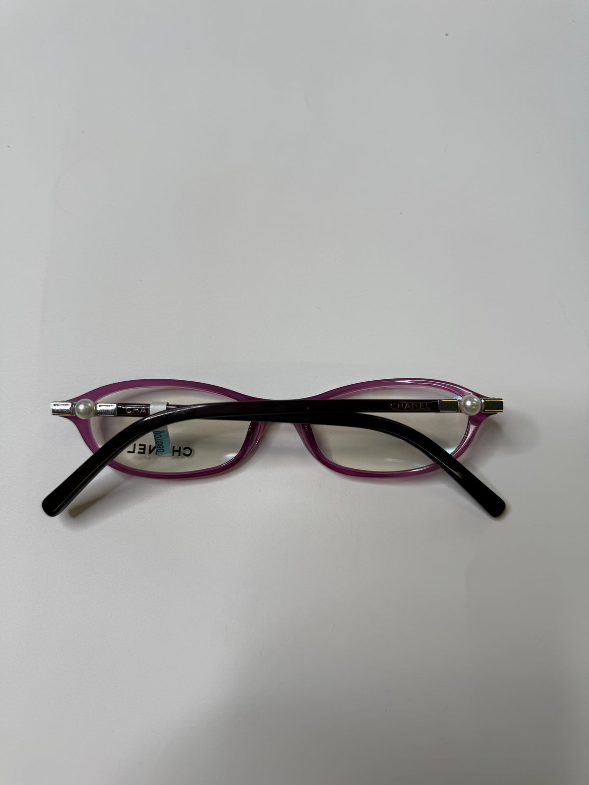 CHANEL VINTAGE PURPLE PEARL OPTICAL FRAMES