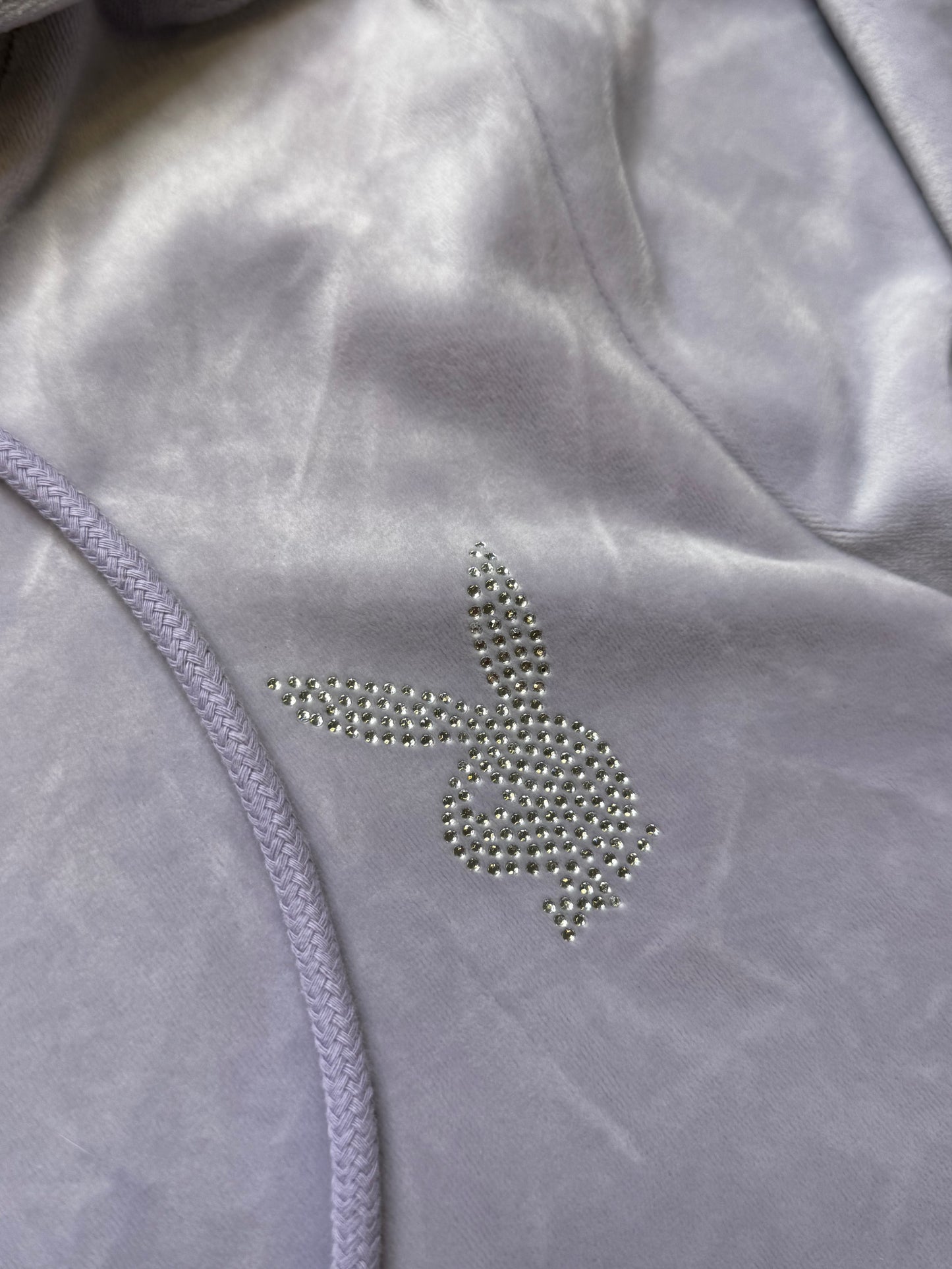 VINTAGE PLAYBOY VELOUR ZIPPER (M)