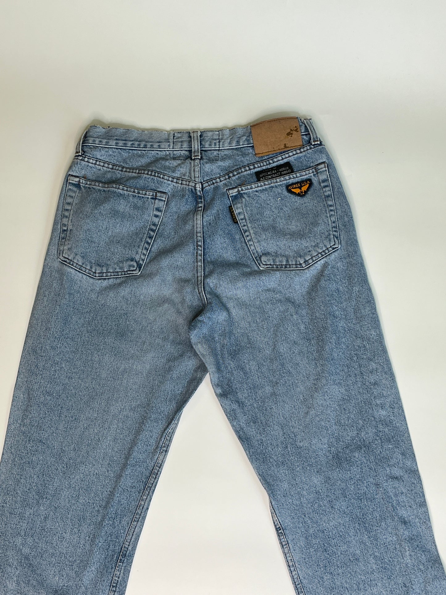 AVIREX STRAIGHT LEG JEANS (S-34)