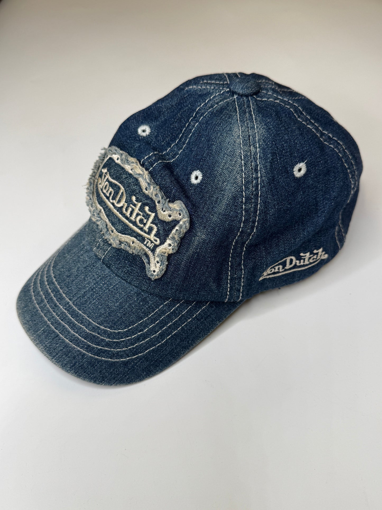 VON DUTCH DENIM VINTAGE CAP