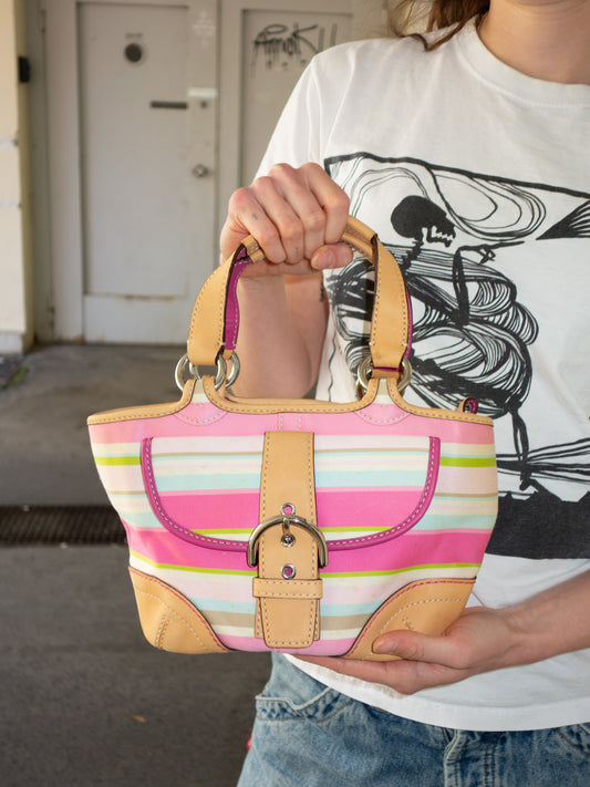 COACH MINI PURSE COLORFUL