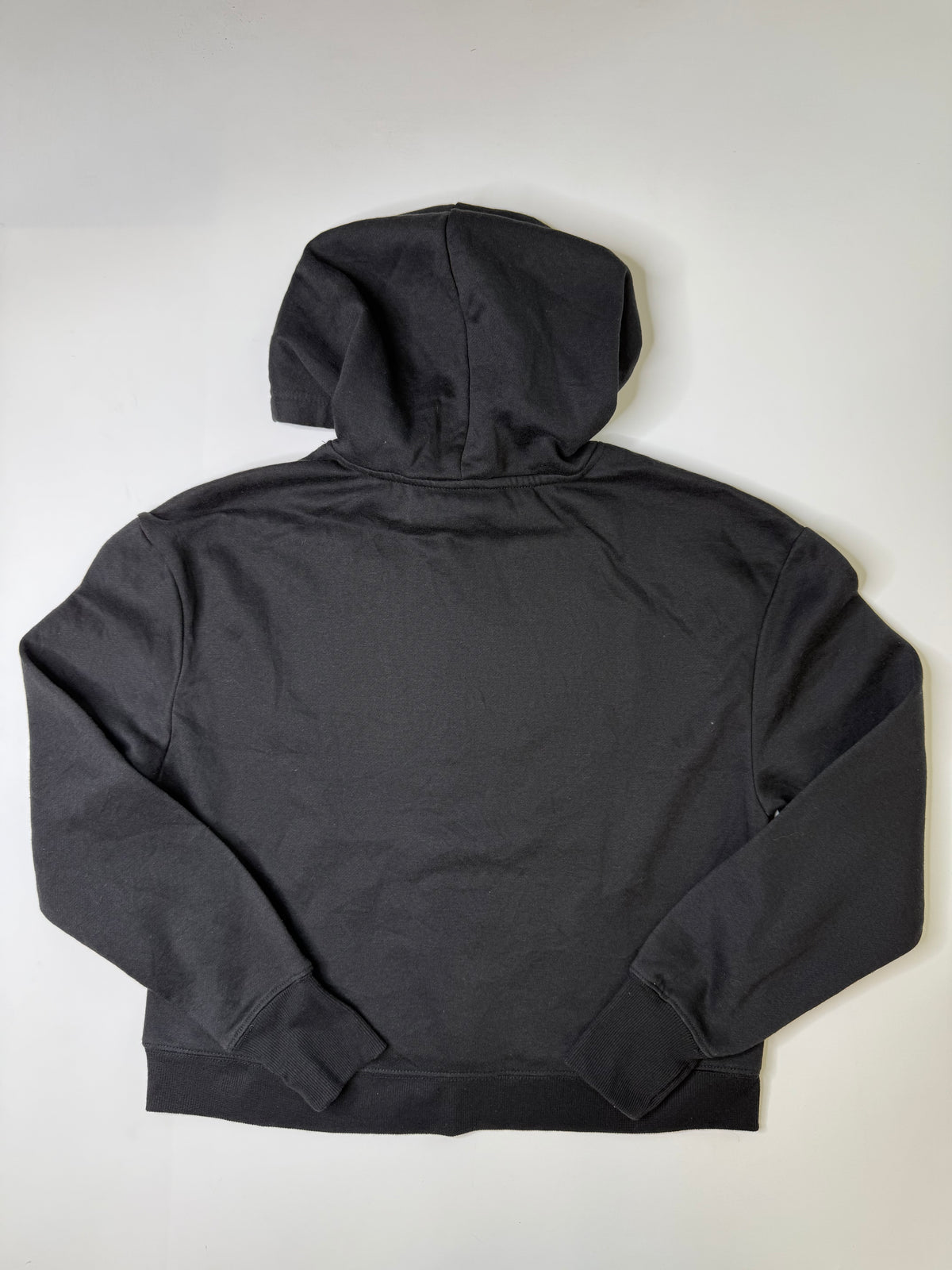 BEBE RHINESTONE LOGO HOODIE BLACK (M)