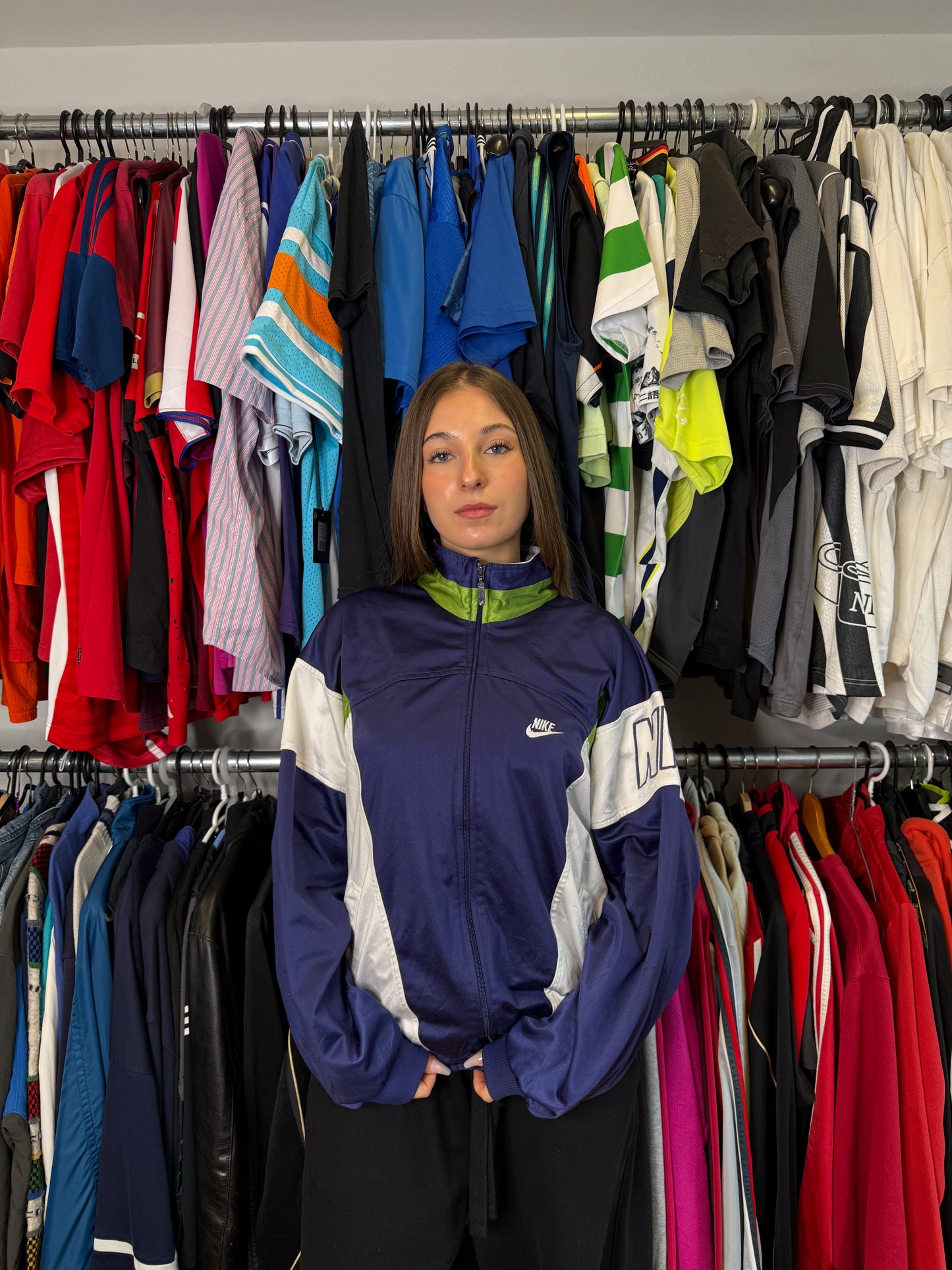 2000s NIKE ZIPPER (L)