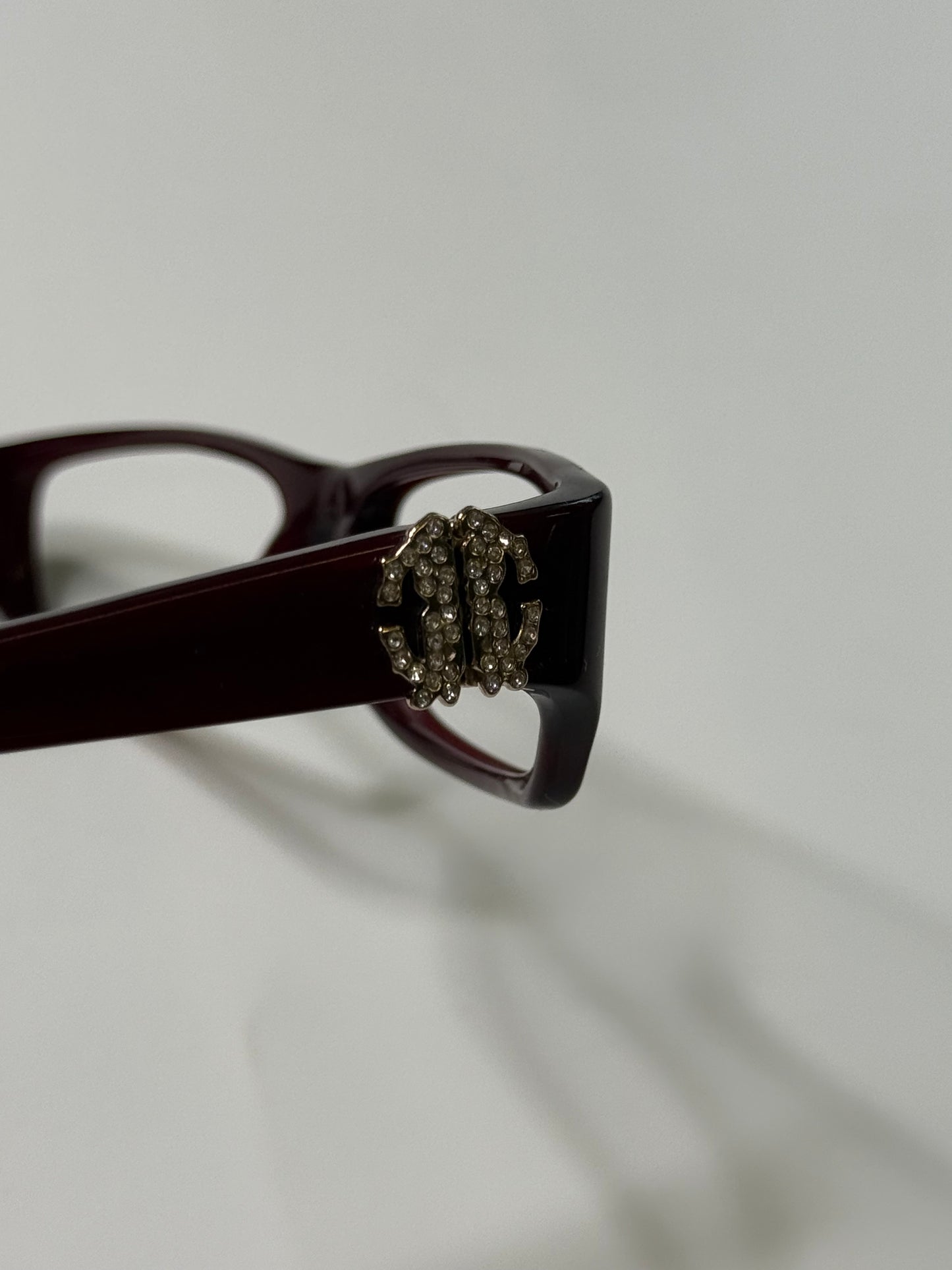 ROBERTO CAVALLI VINTAGE CRYSTAL RC LOGO EYEGLASSES